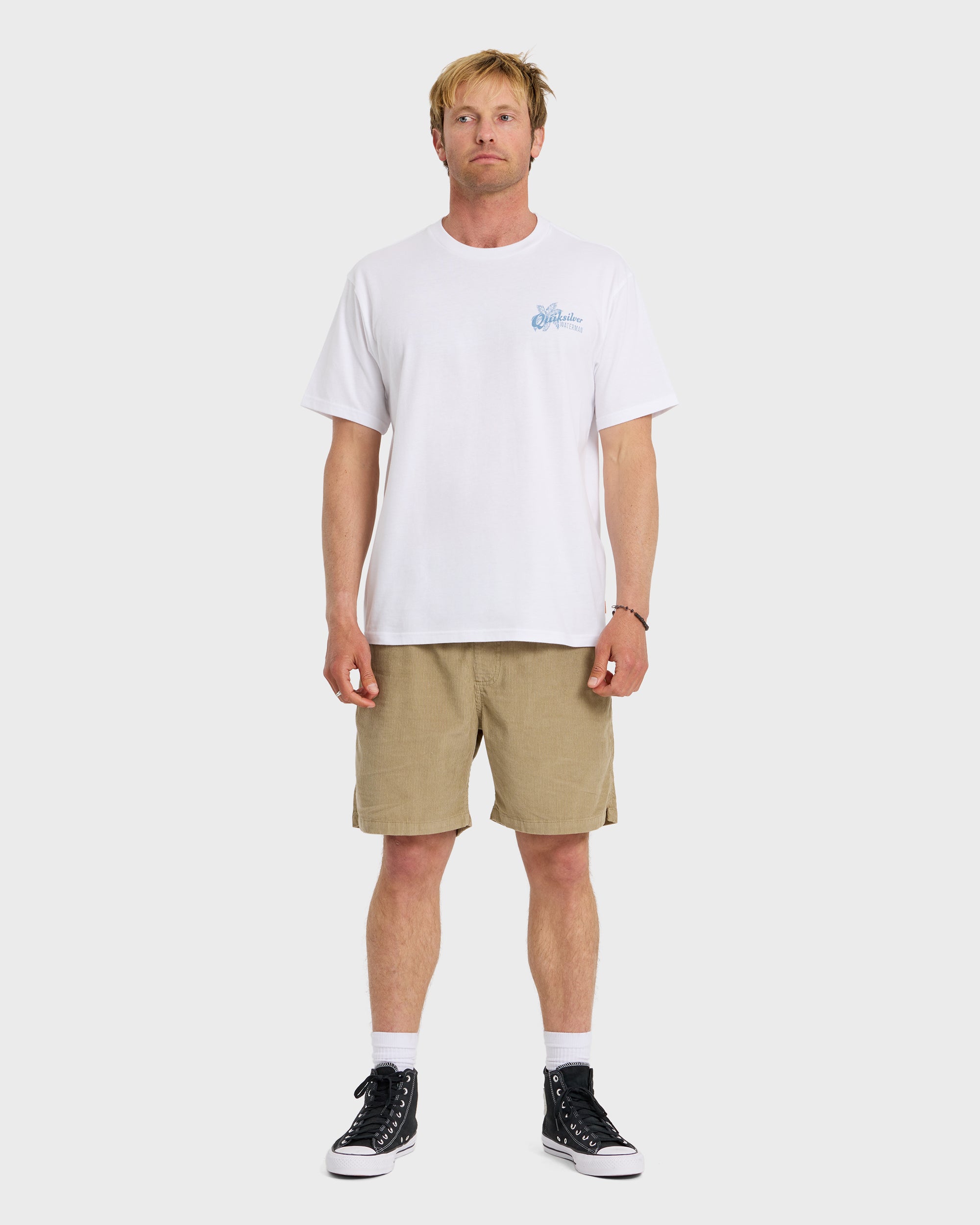 Waterman Lady Ukulele Short Sleeve T-Shirt - White - Image 5