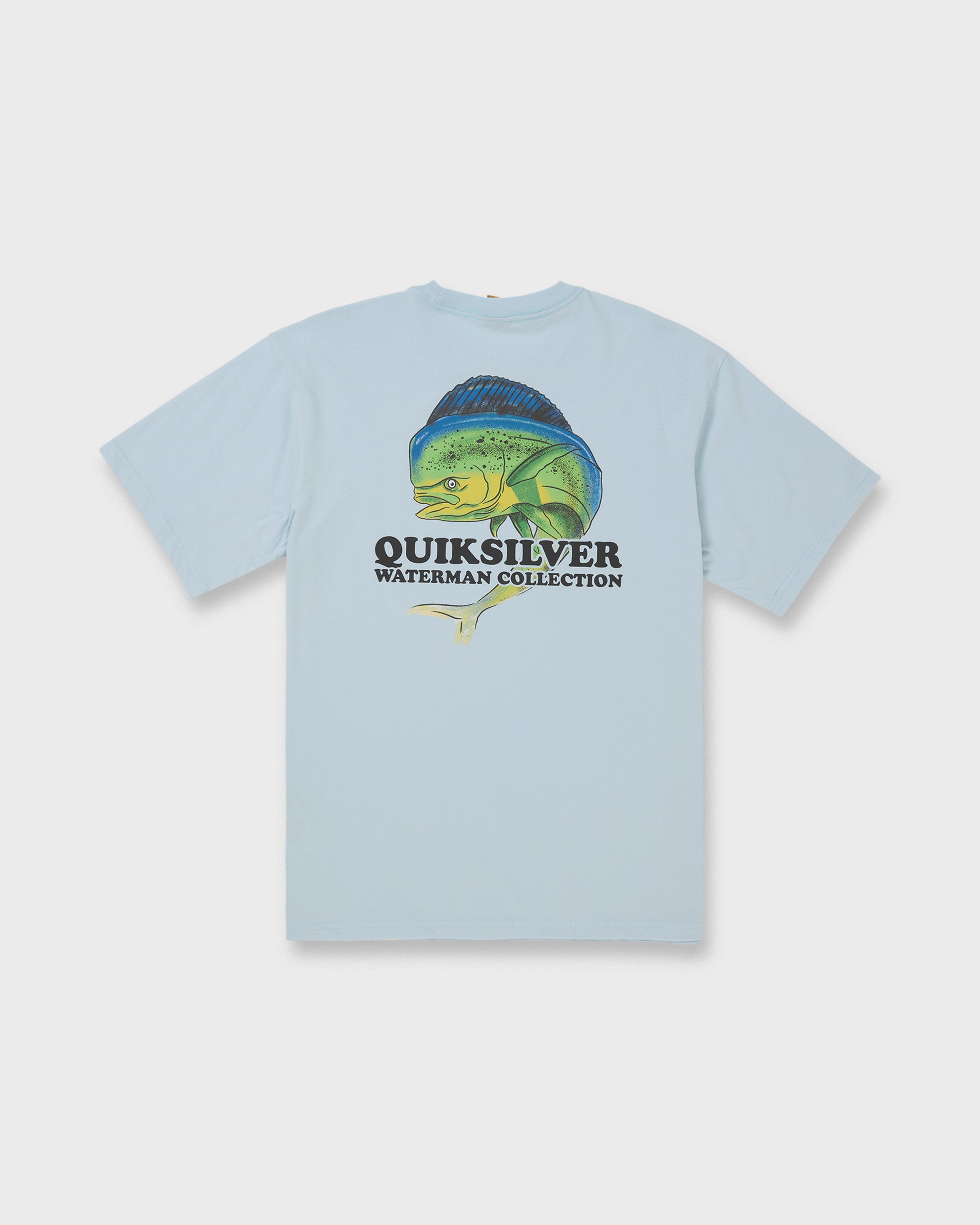 Waterman Big Bull Sueded Short Sleeve T-Shirt - Skyway - Image 7