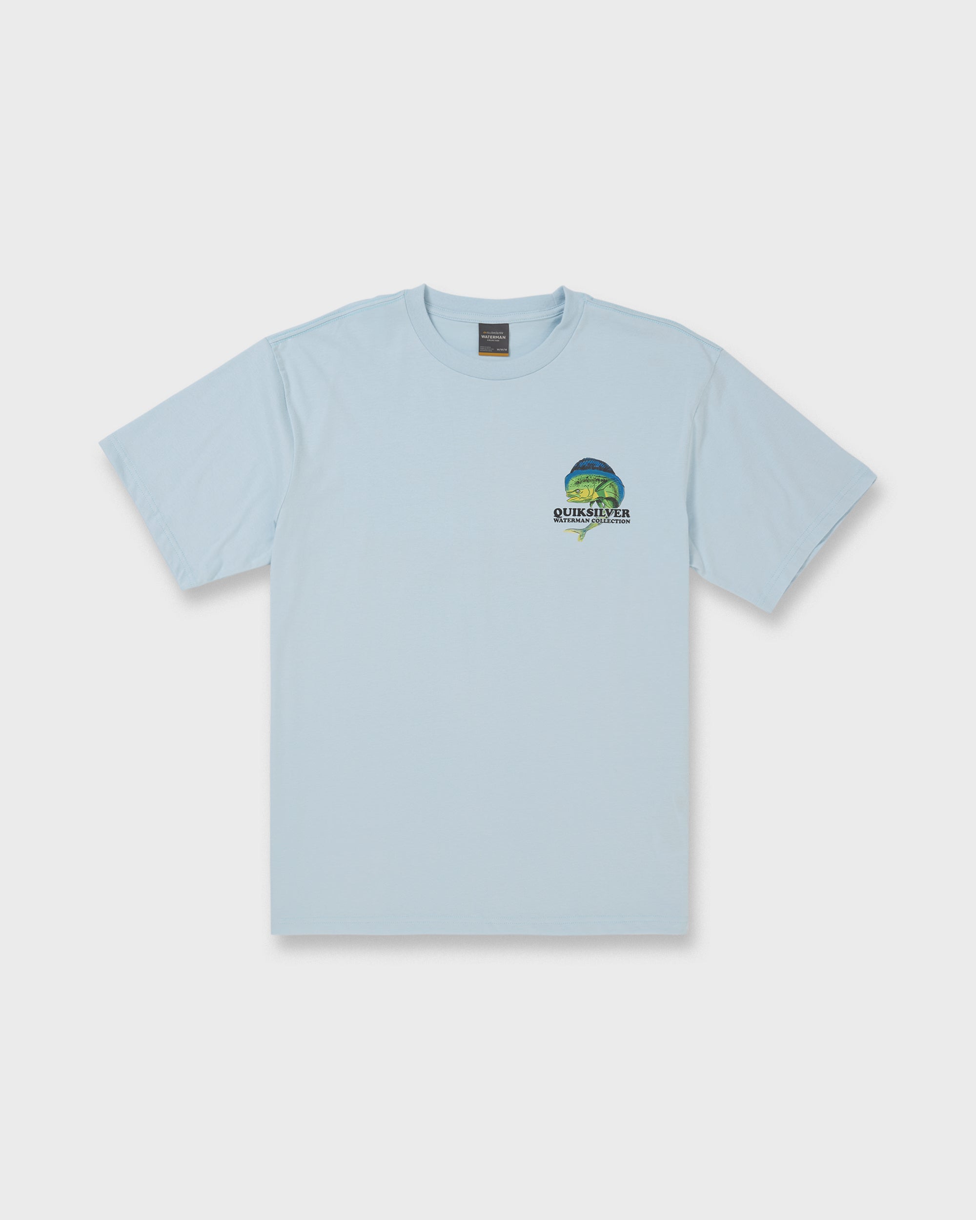 Waterman Big Bull Sueded Short Sleeve T-Shirt - Skyway - Image 6