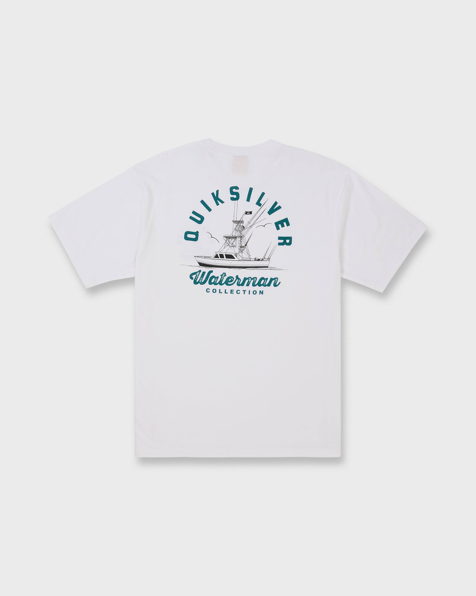 Waterman Early Morning Sueded Short Sleeve T-Shirt - White - Image 7