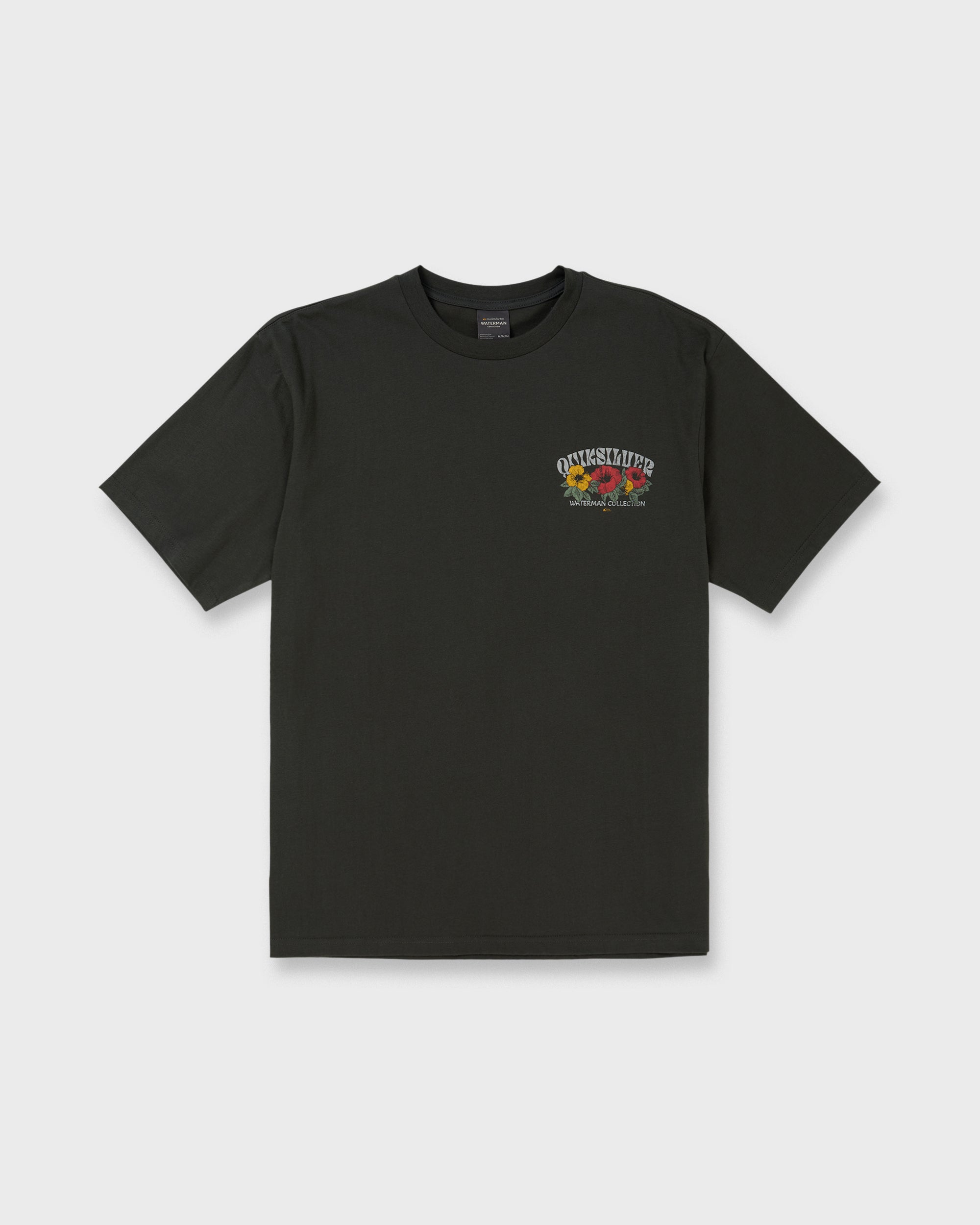 Waterman Las Flores Sueded Short Sleeve T-Shirt - Phantom - Image 6