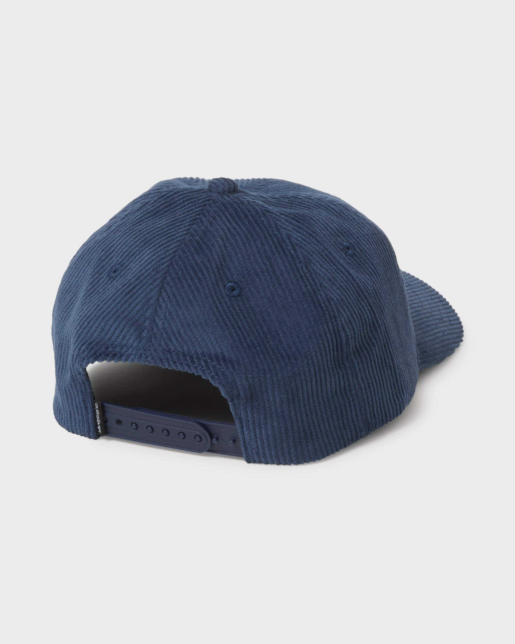 Waveular Corduroy Snapback Hat - Dark Denim - Image 2