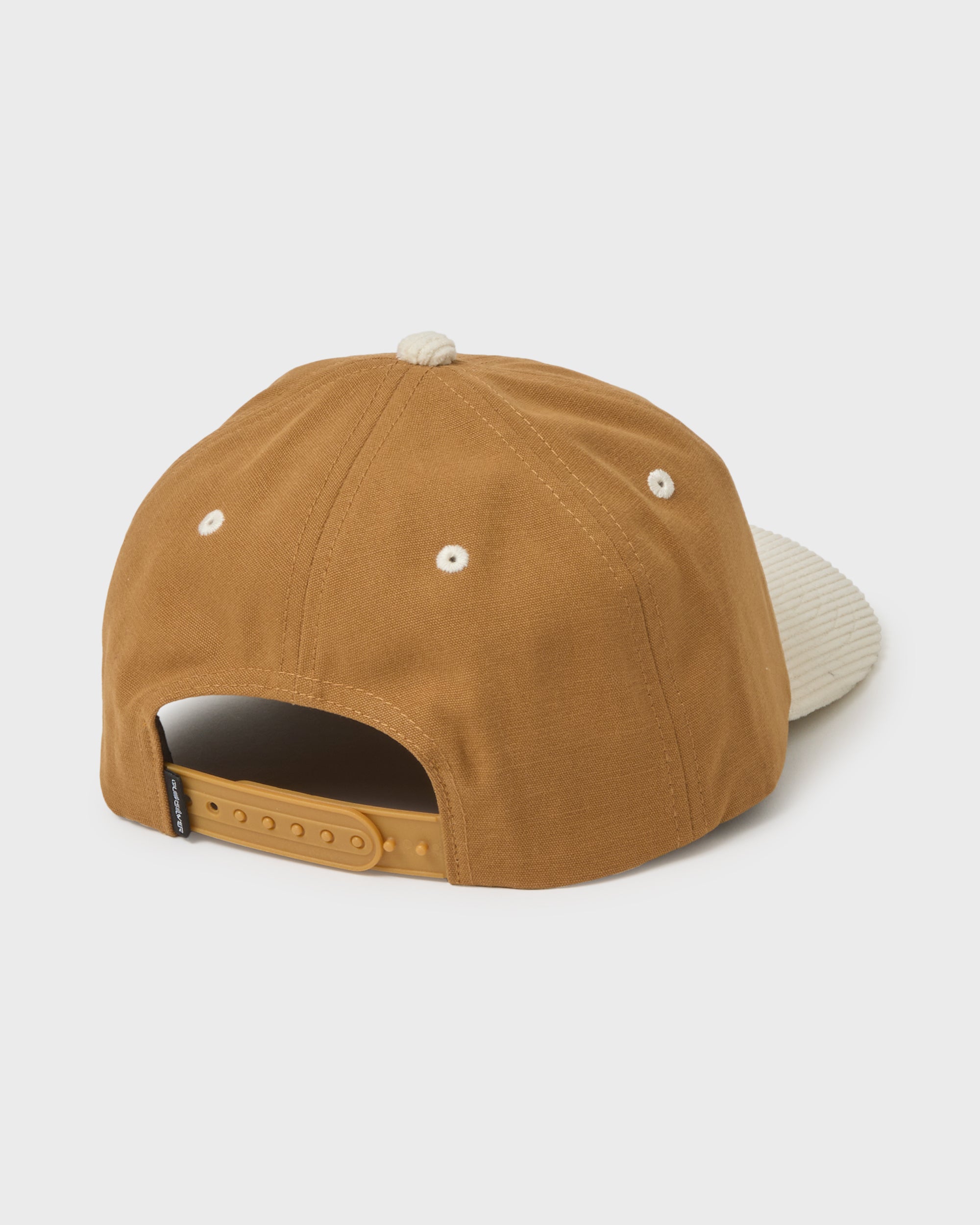 Waveular Corduroy Snapback Hat - Tobacco - Image 2