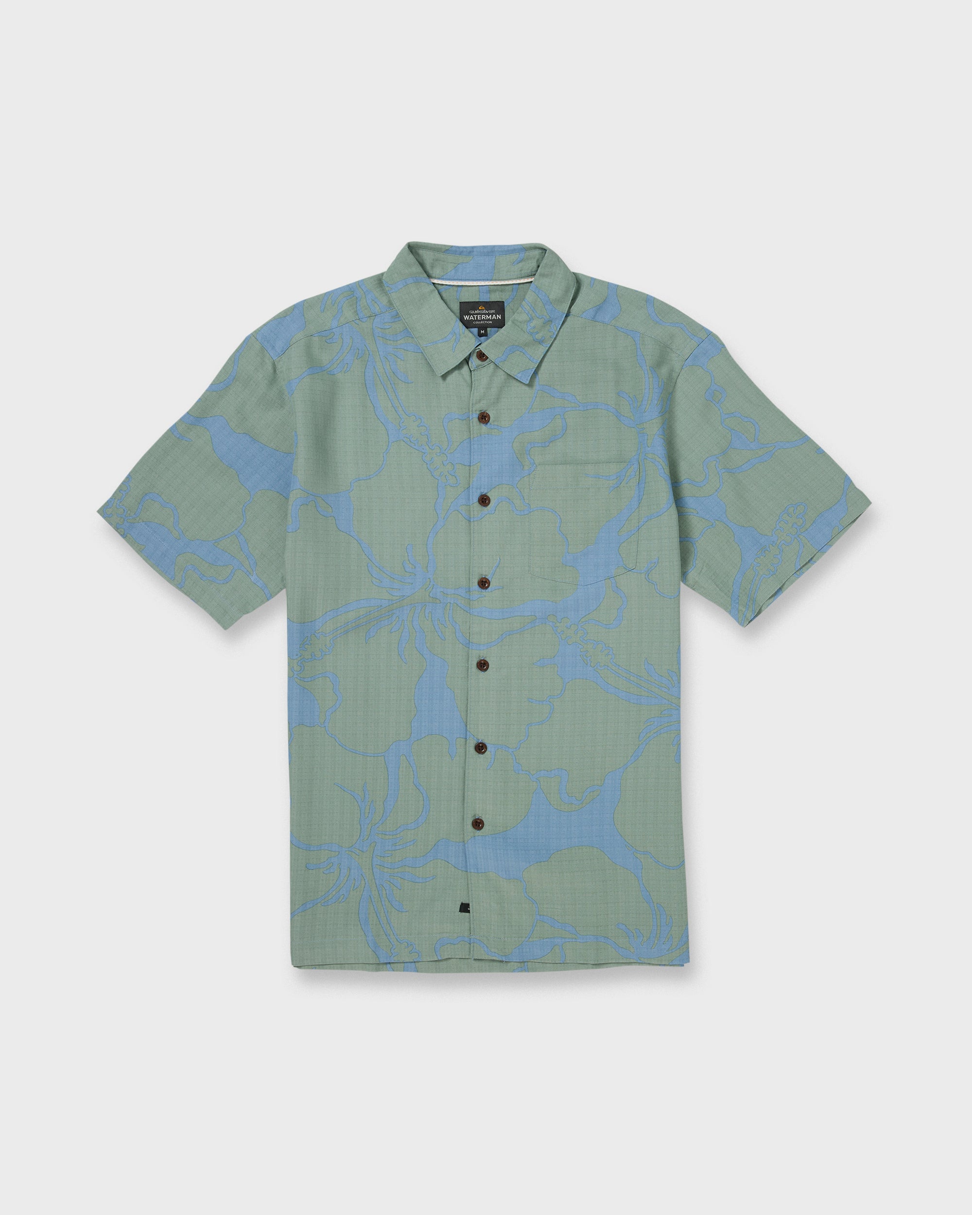 Waterman Bay Breeze Short Sleeve Shirt - Lily Pad - Image 6