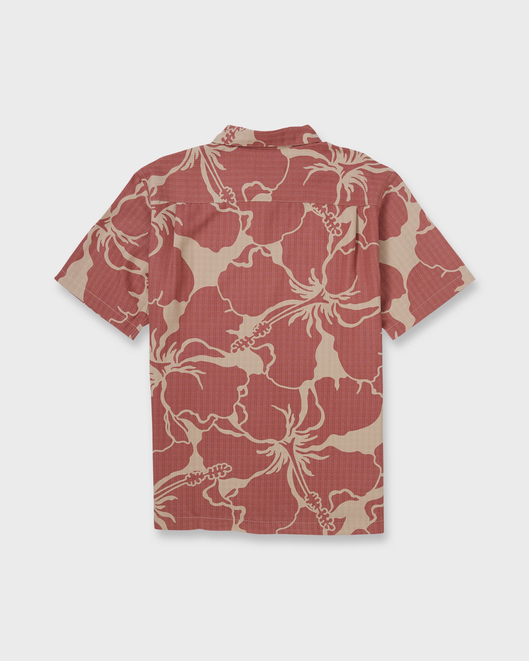 Waterman Bay Breeze Short Sleeve Shirt - Marsala - Image 9