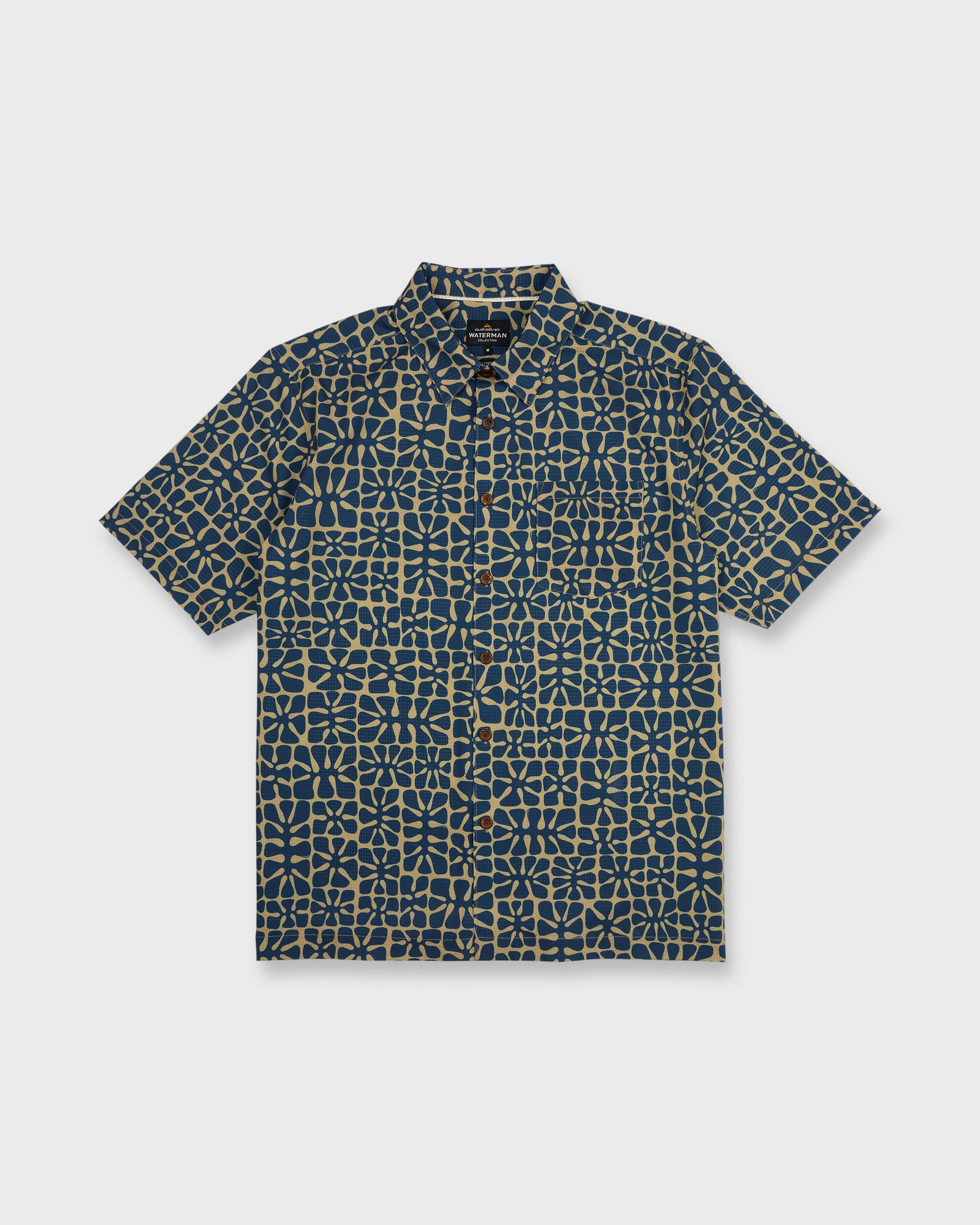 Waterman Coral Sea Performance Short Sleeve Shirt - Dark Denim - Image 6