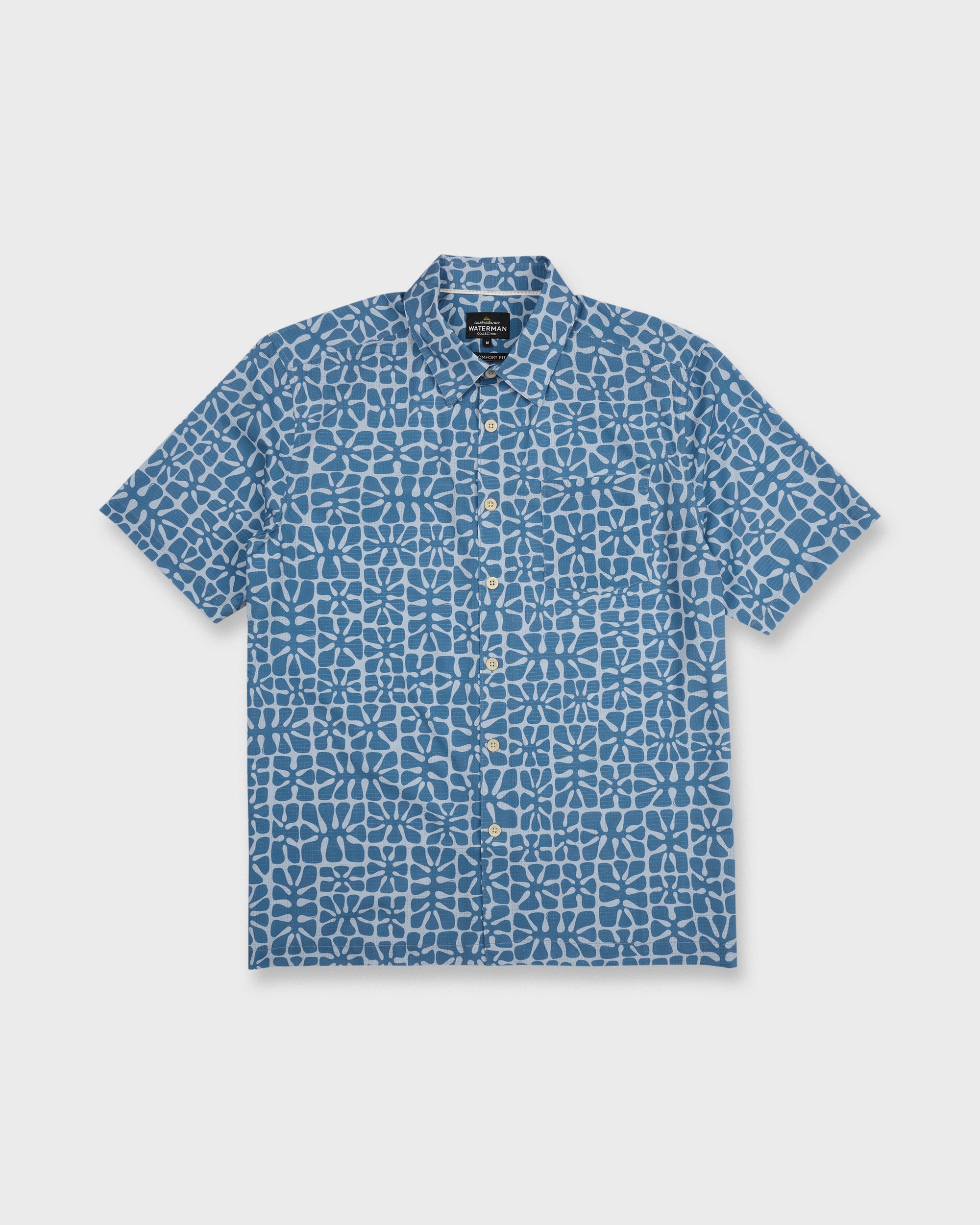 Waterman Coral Sea Performance Short Sleeve Shirt - Skyway - Image 6