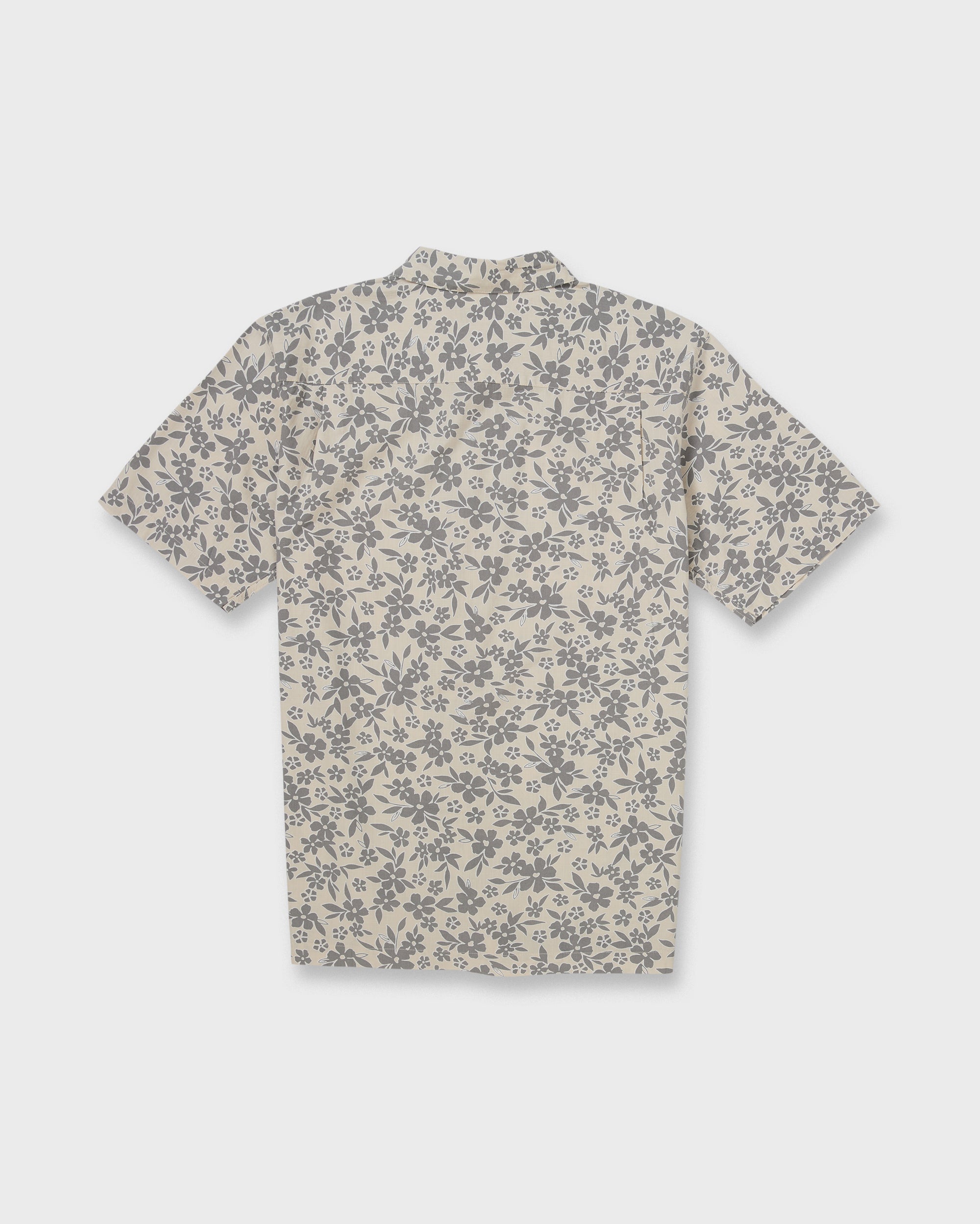 Waterman Flower Field Short Sleeve Shirt - Moonbeam - Image 7