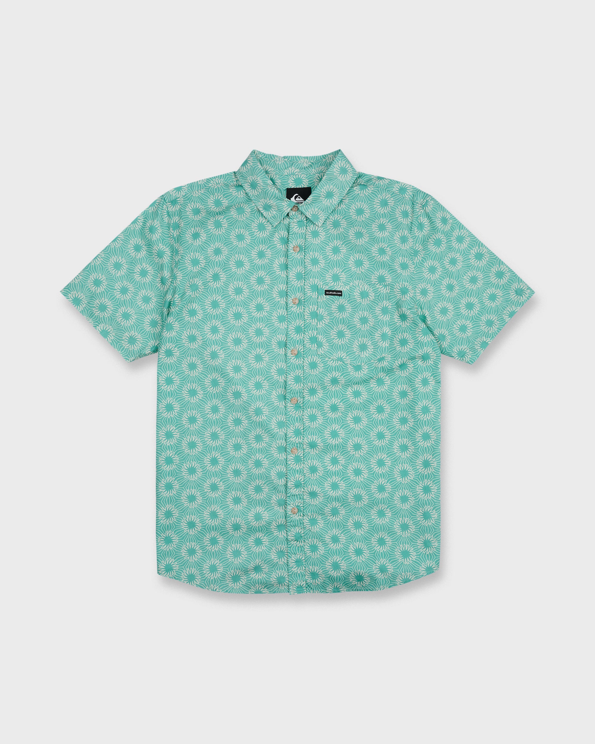 Ocean Mayhem Classic Short Sleeve Shirt - Aqua - Image 6