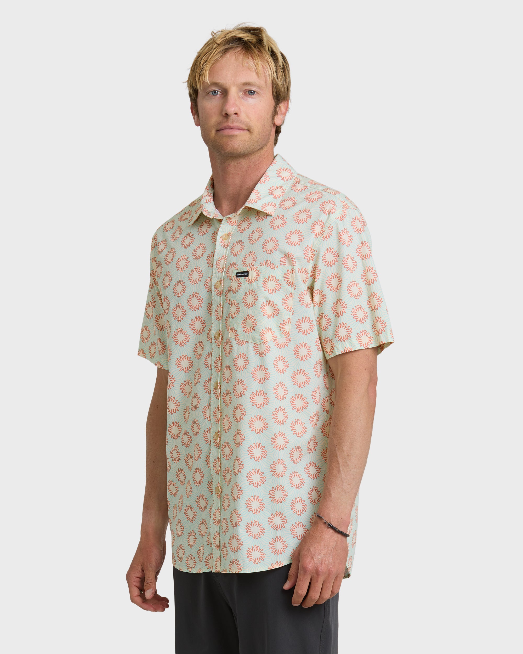 Ocean Mayhem Classic Short Sleeve Shirt - Bone White - Image 4