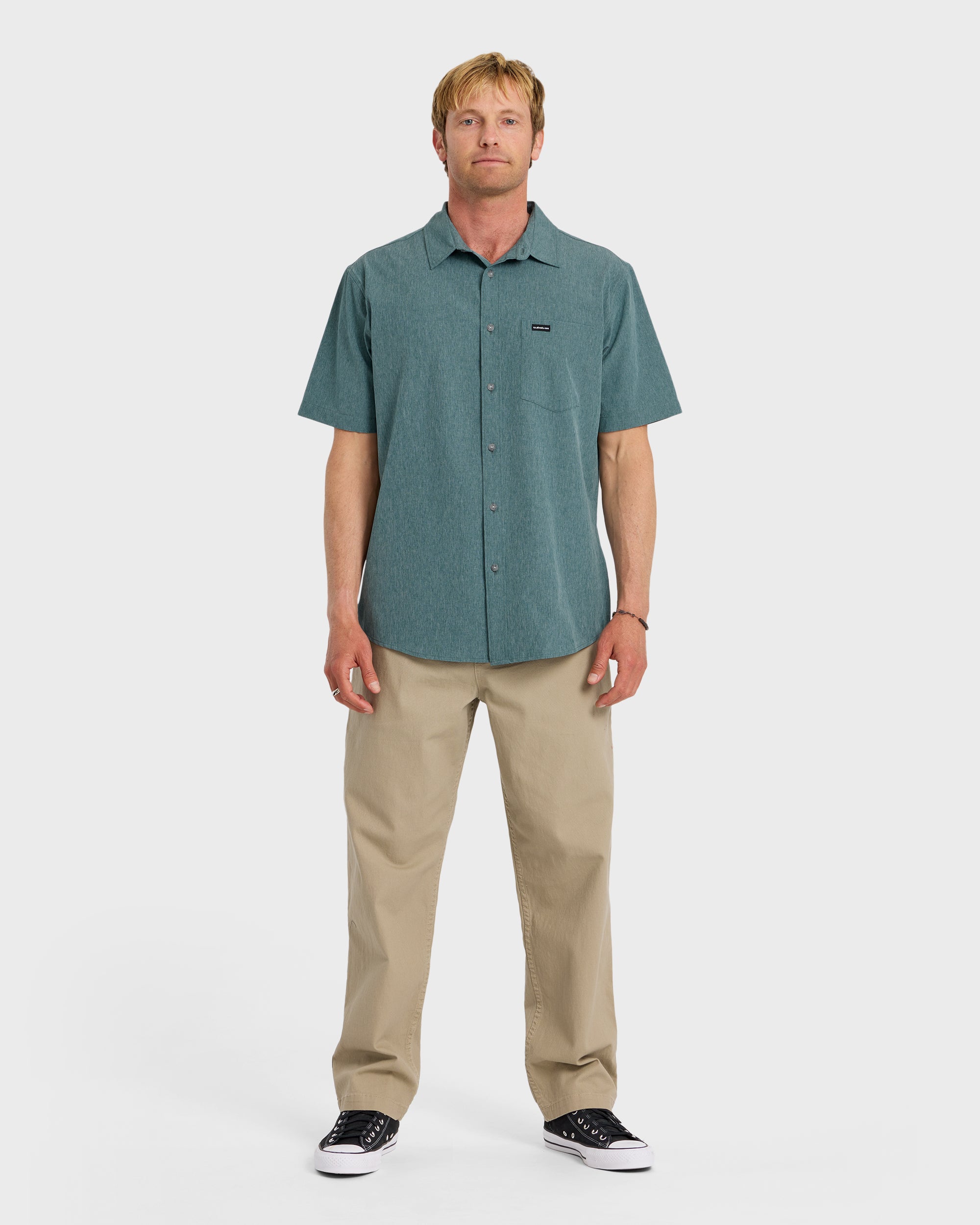 Ridgeport Tech Classic UPF Short Sleeve Shirt - Mediterranea - Image 3
