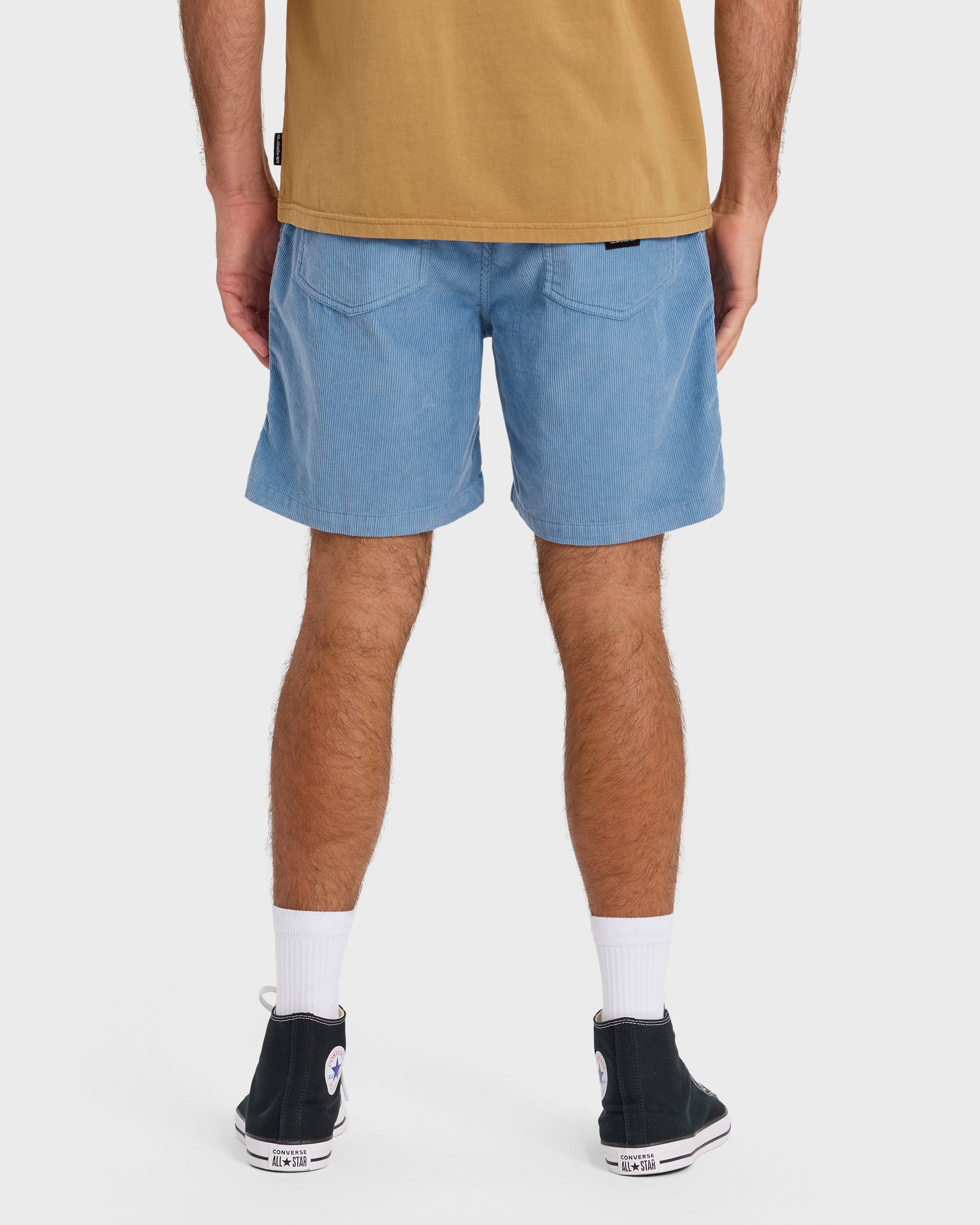 Taxer Cord 18 Elastic Waist Shorts - Riviera - Image 2