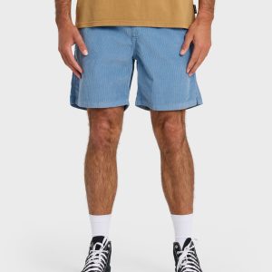 Taxer Cord 18 Elastic Waist Shorts - Riviera