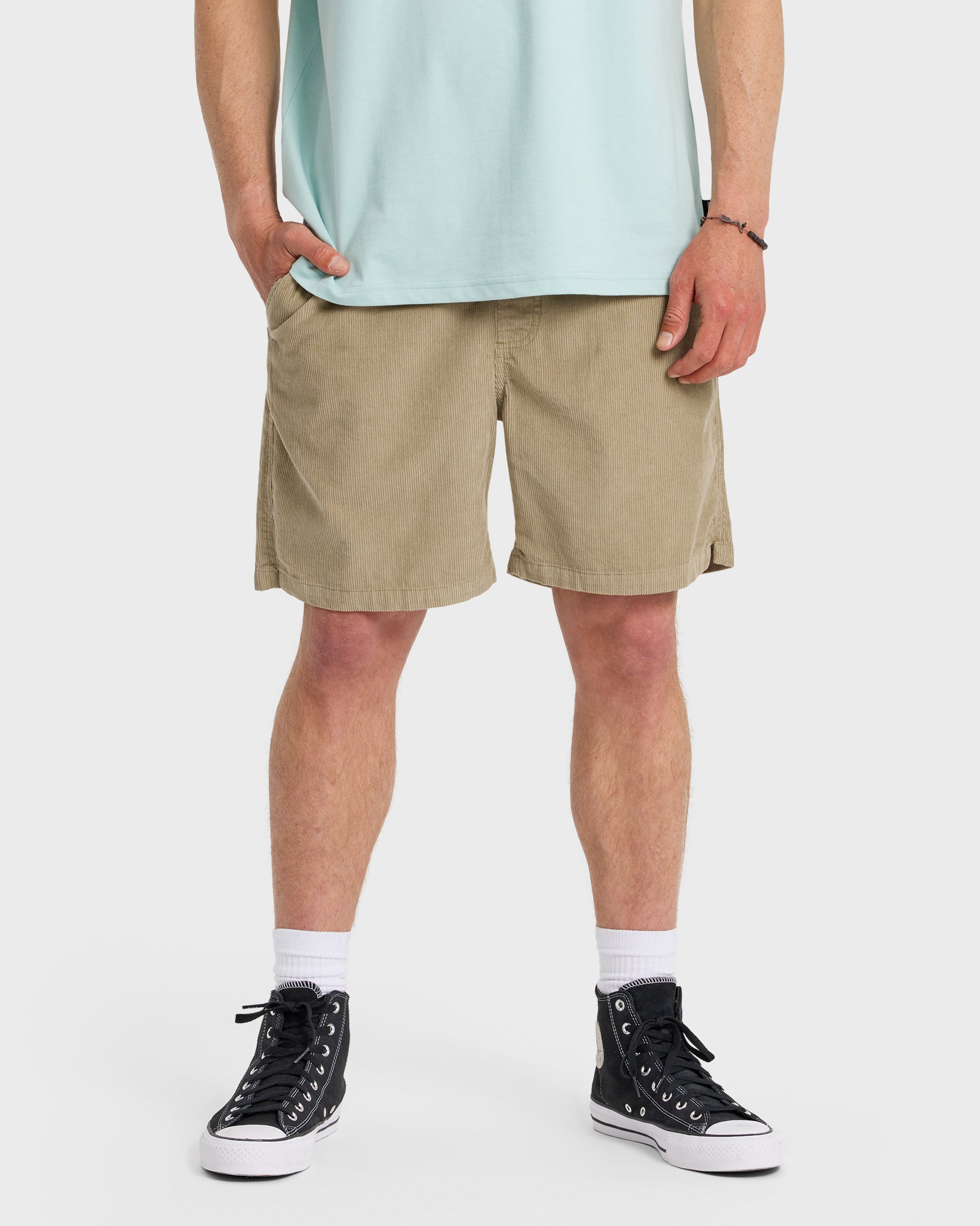 Taxer Cord 18 Elastic Waist Shorts - Seneca Rock