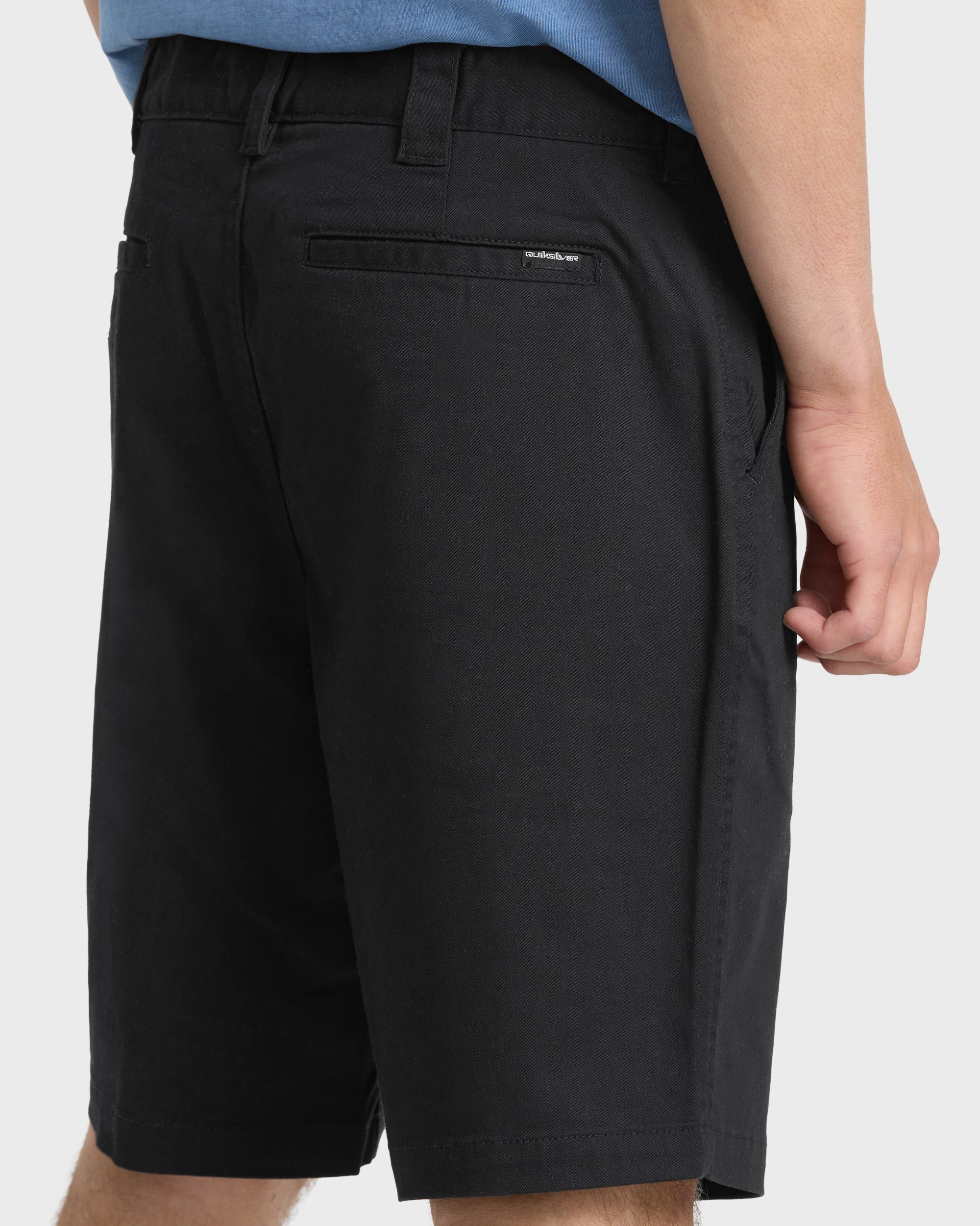 Union Stretch Amphibian 20 Chino Hybrid Shorts - Black - Image 4