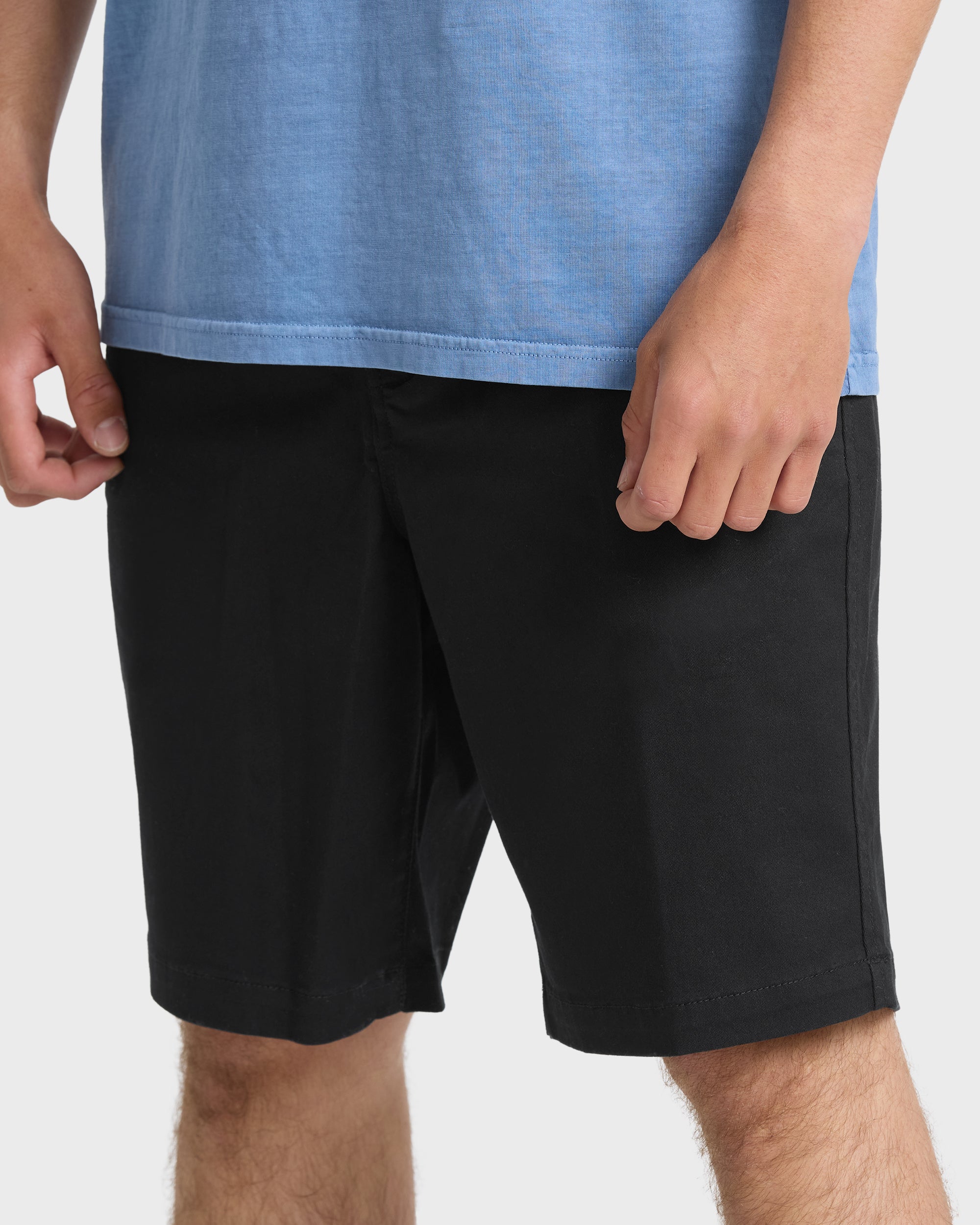 Union Stretch Amphibian 20 Chino Hybrid Shorts - Black