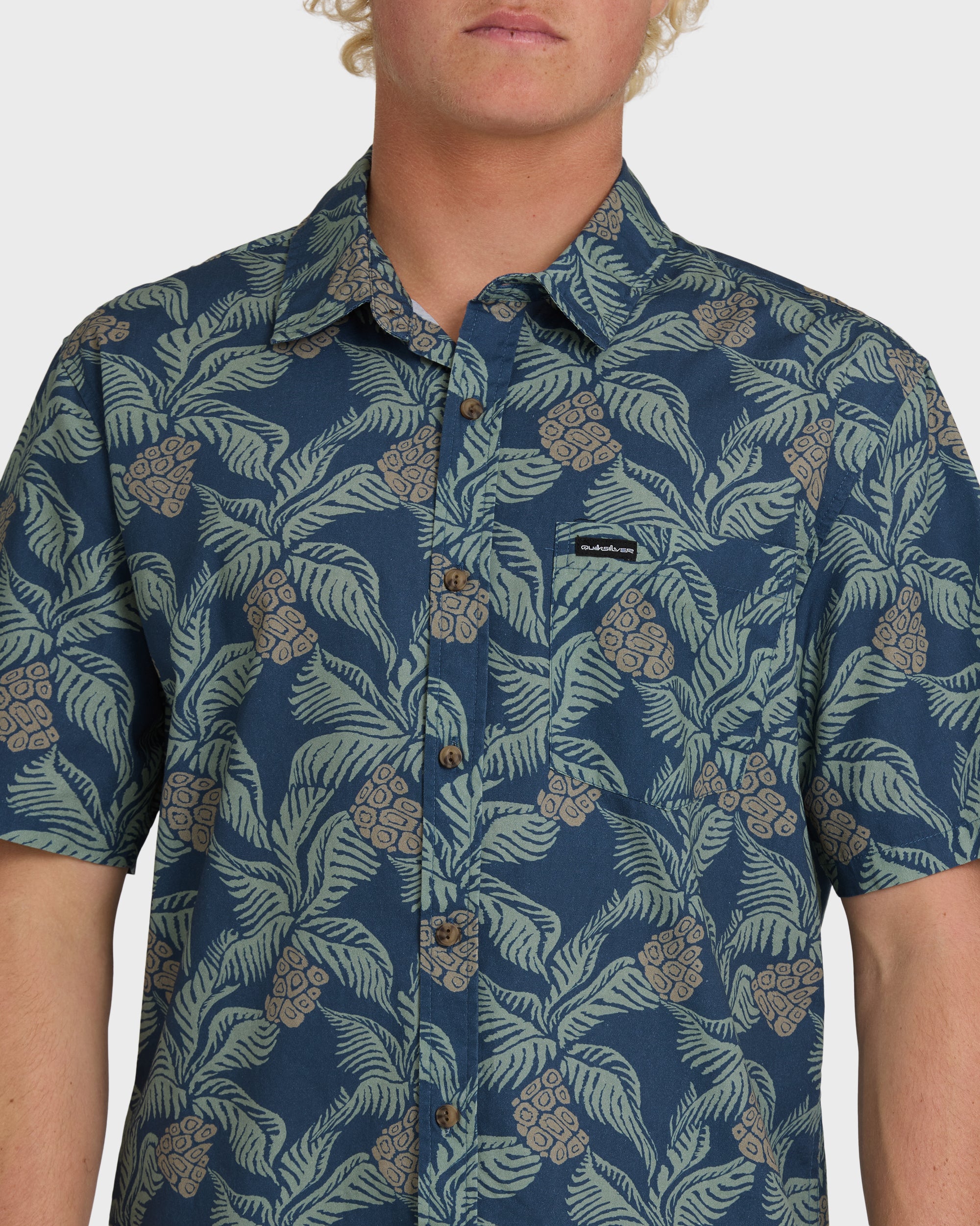 Hala Classic Short Sleeve Shirt - Dark Denim - Image 5