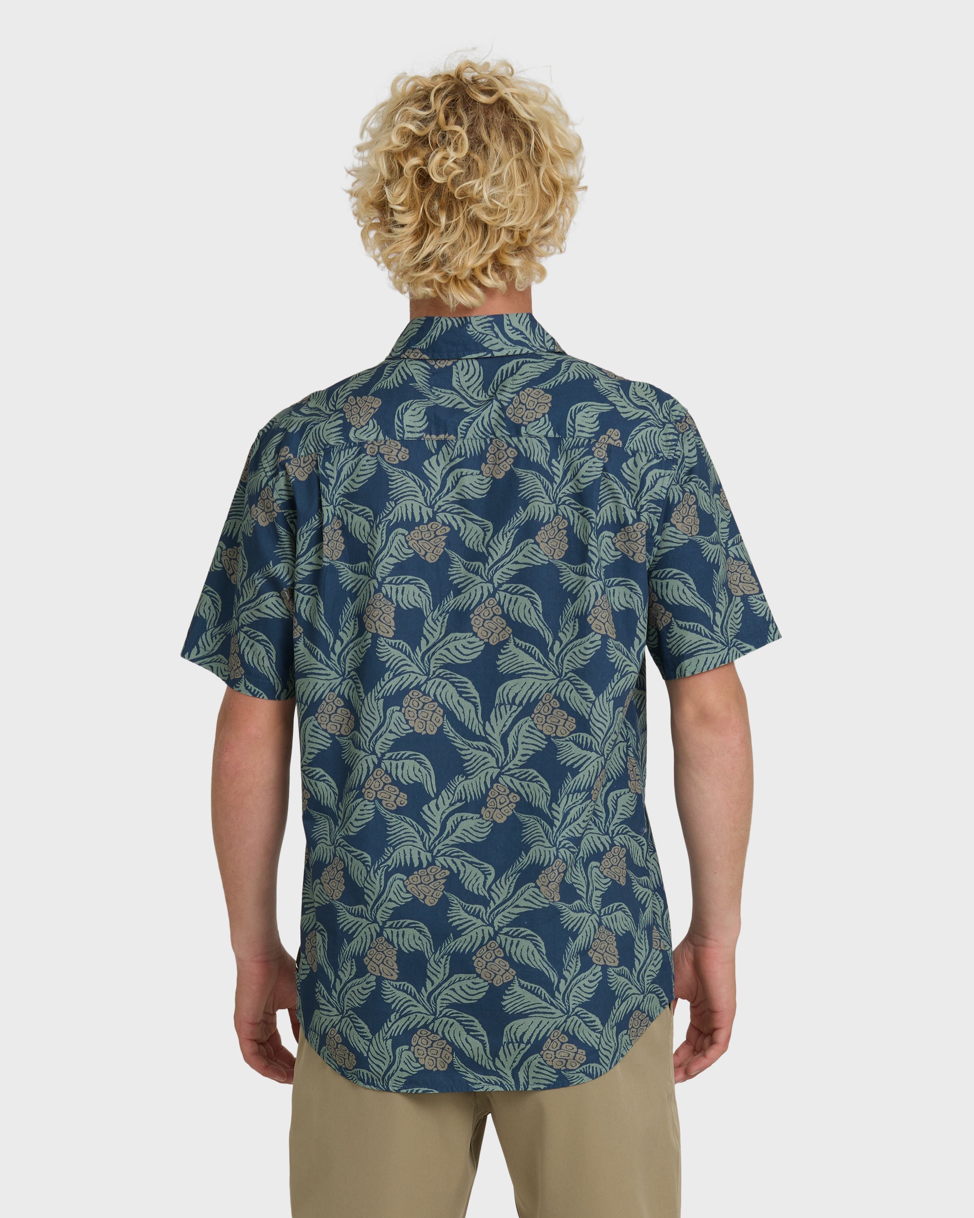 Hala Classic Short Sleeve Shirt - Dark Denim - Image 2