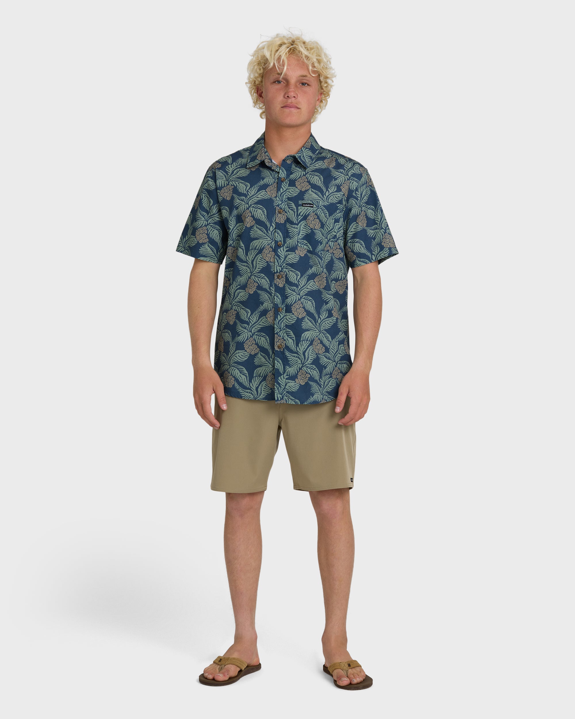Hala Classic Short Sleeve Shirt - Dark Denim - Image 3
