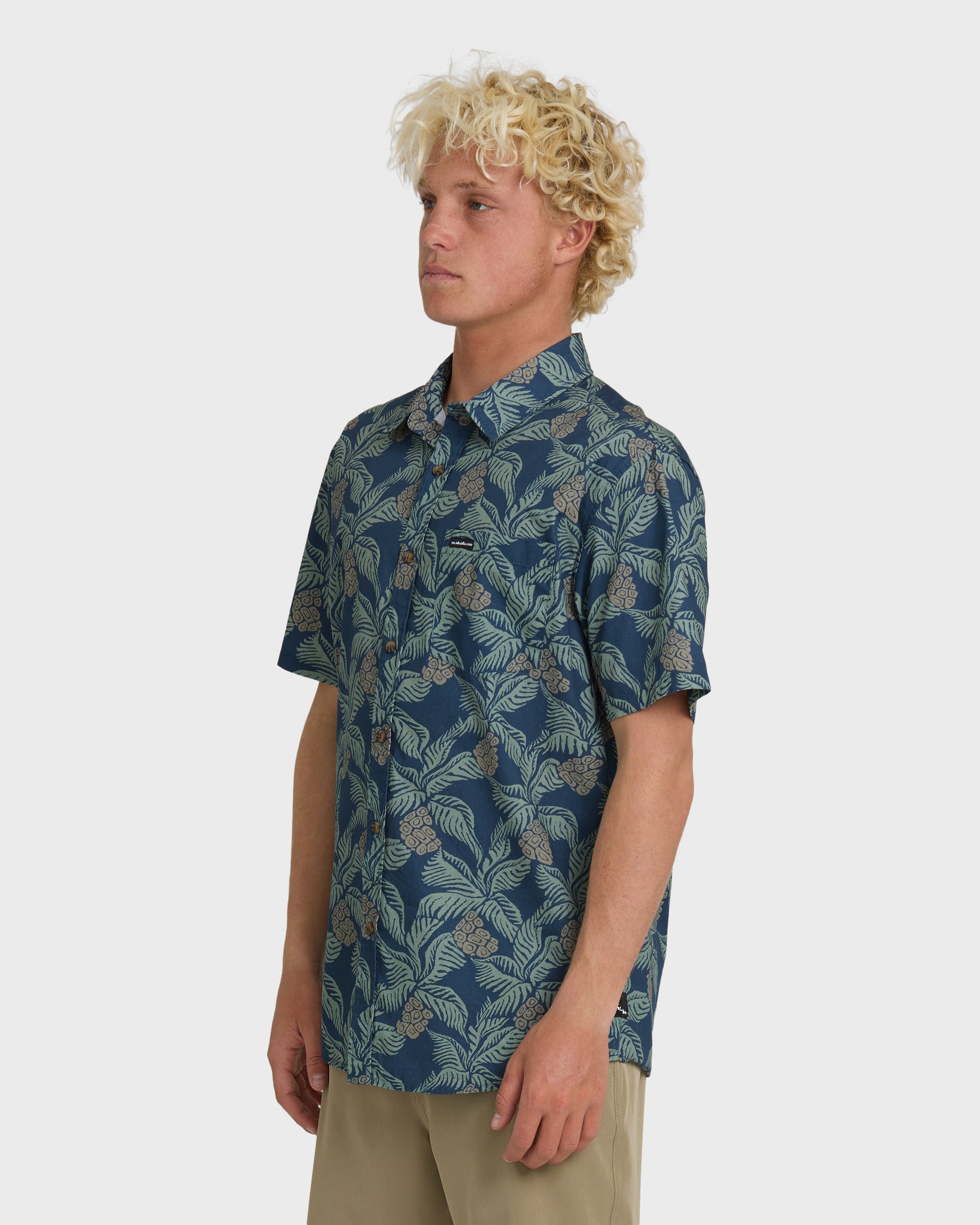 Hala Classic Short Sleeve Shirt - Dark Denim - Image 4