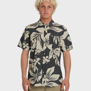 Kailua Classic Printed Short Sleeve Shirt - Iron Gate