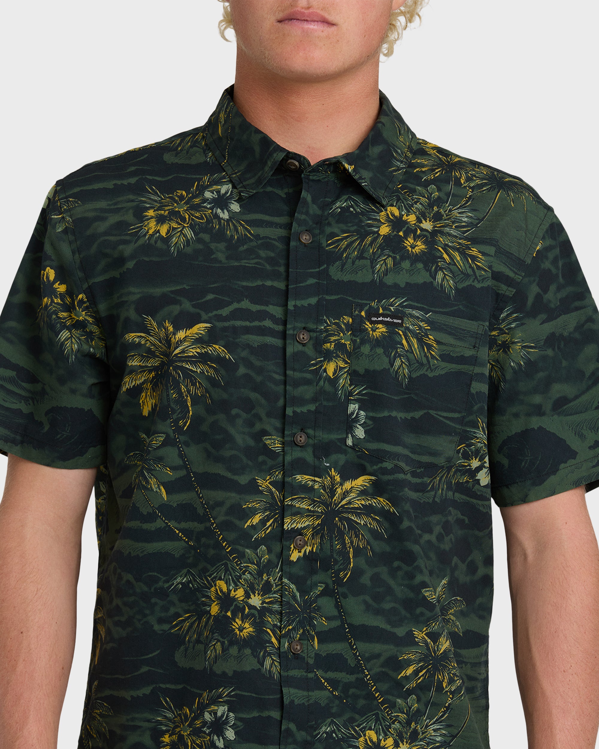 Sundown Stretch Classic Short Sleeve Shirt - Anthracite - Image 5