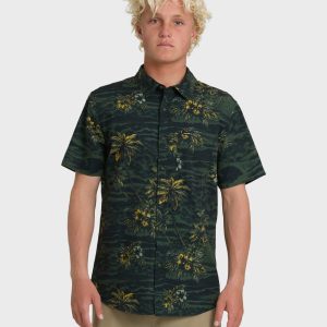 Sundown Stretch Classic Short Sleeve Shirt - Anthracite