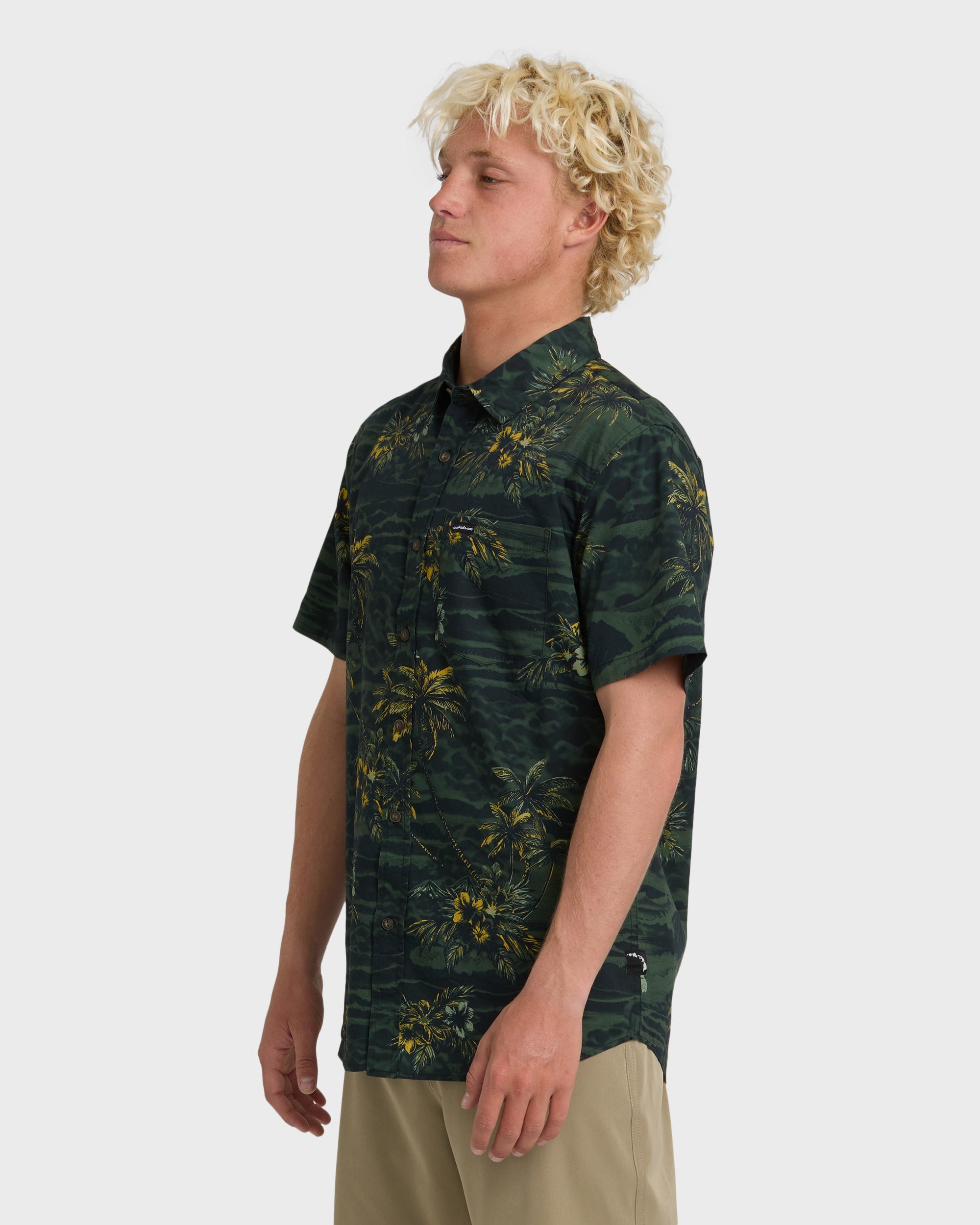 Sundown Stretch Classic Short Sleeve Shirt - Anthracite - Image 4