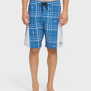 Young Guns Channel 21 Boardshorts - Nebulas Blue