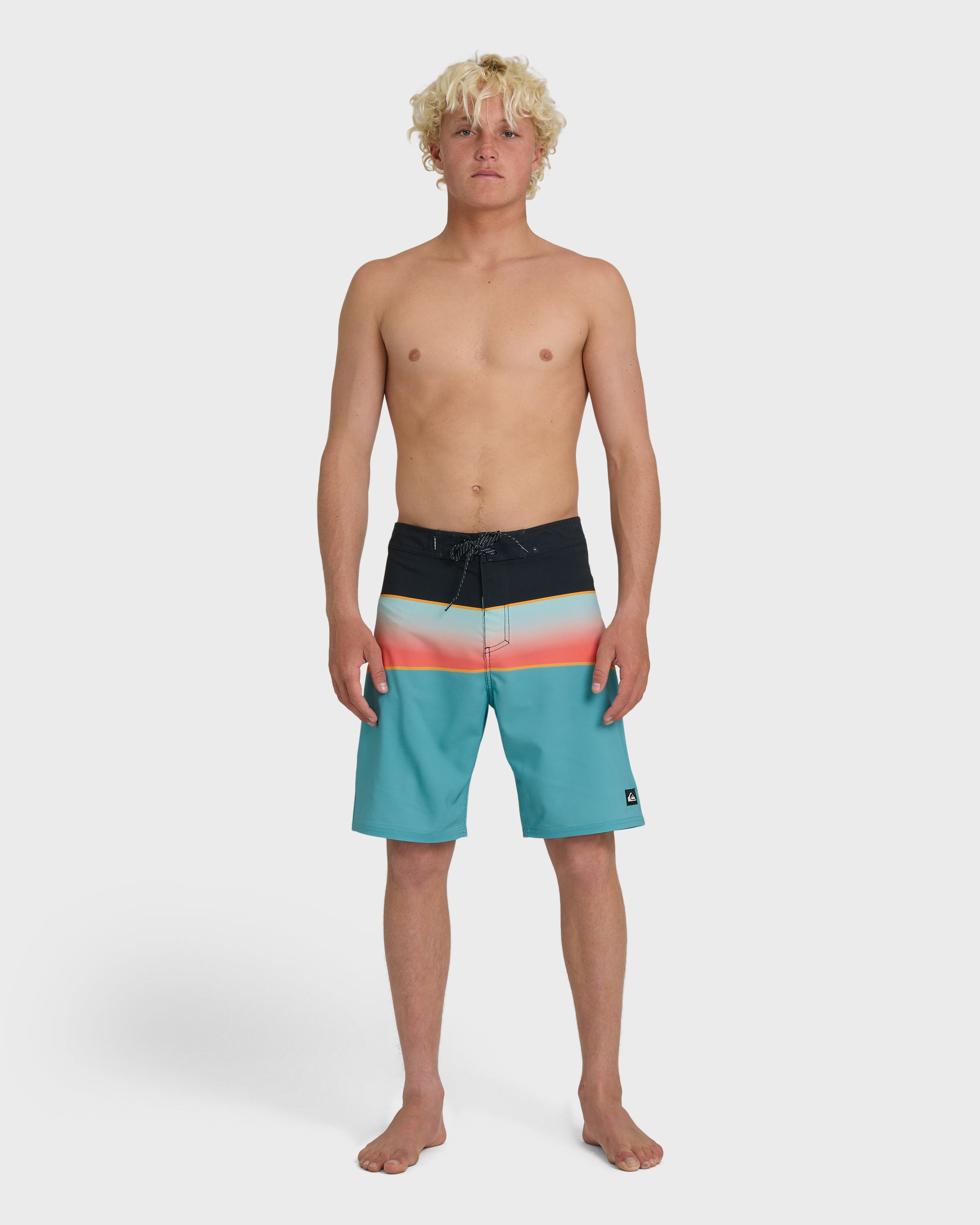 Surfsilk Panel 20 Boardshorts - Aqua - Image 3