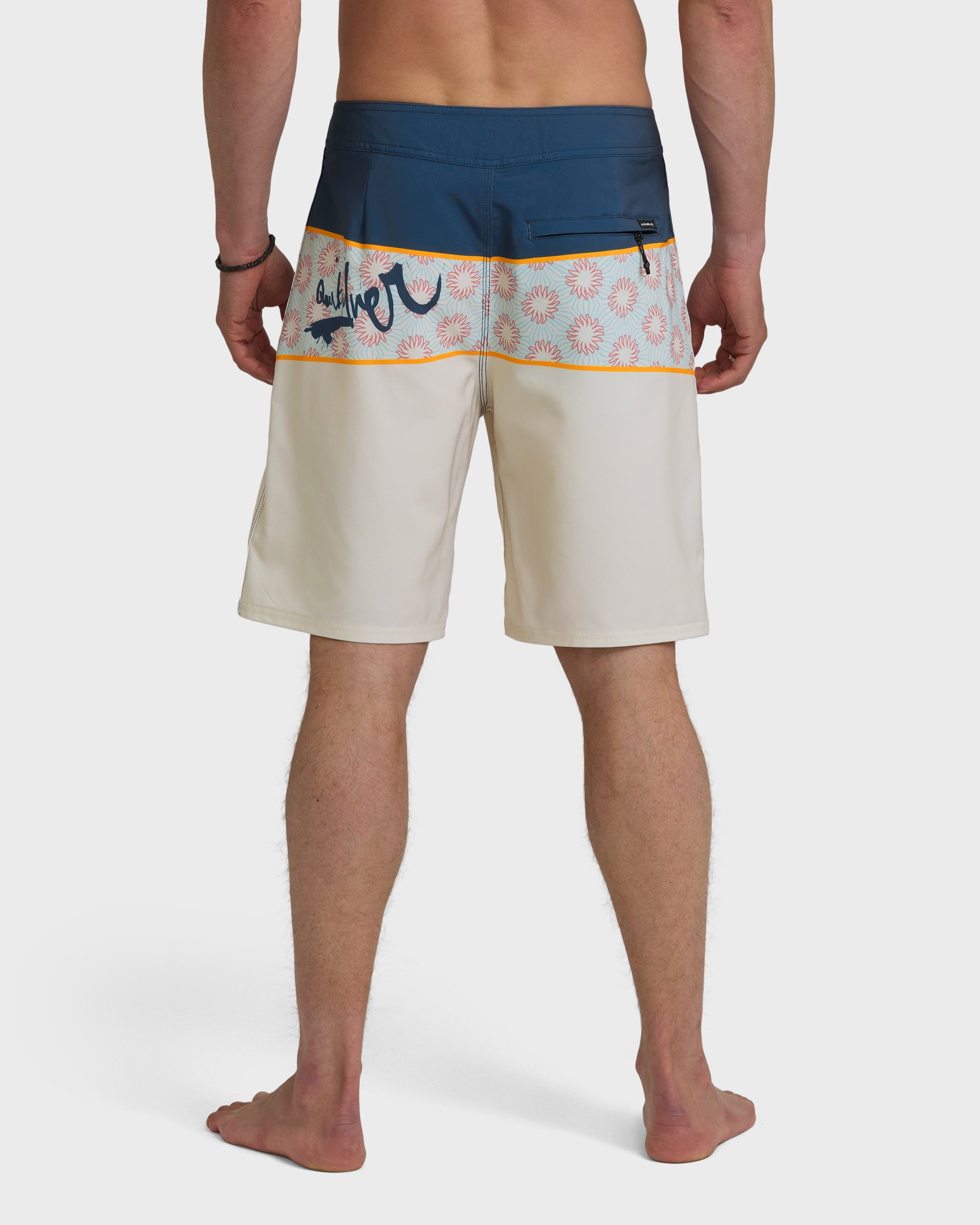 Surfsilk Panel 20 Boardshorts - Bone White - Image 2
