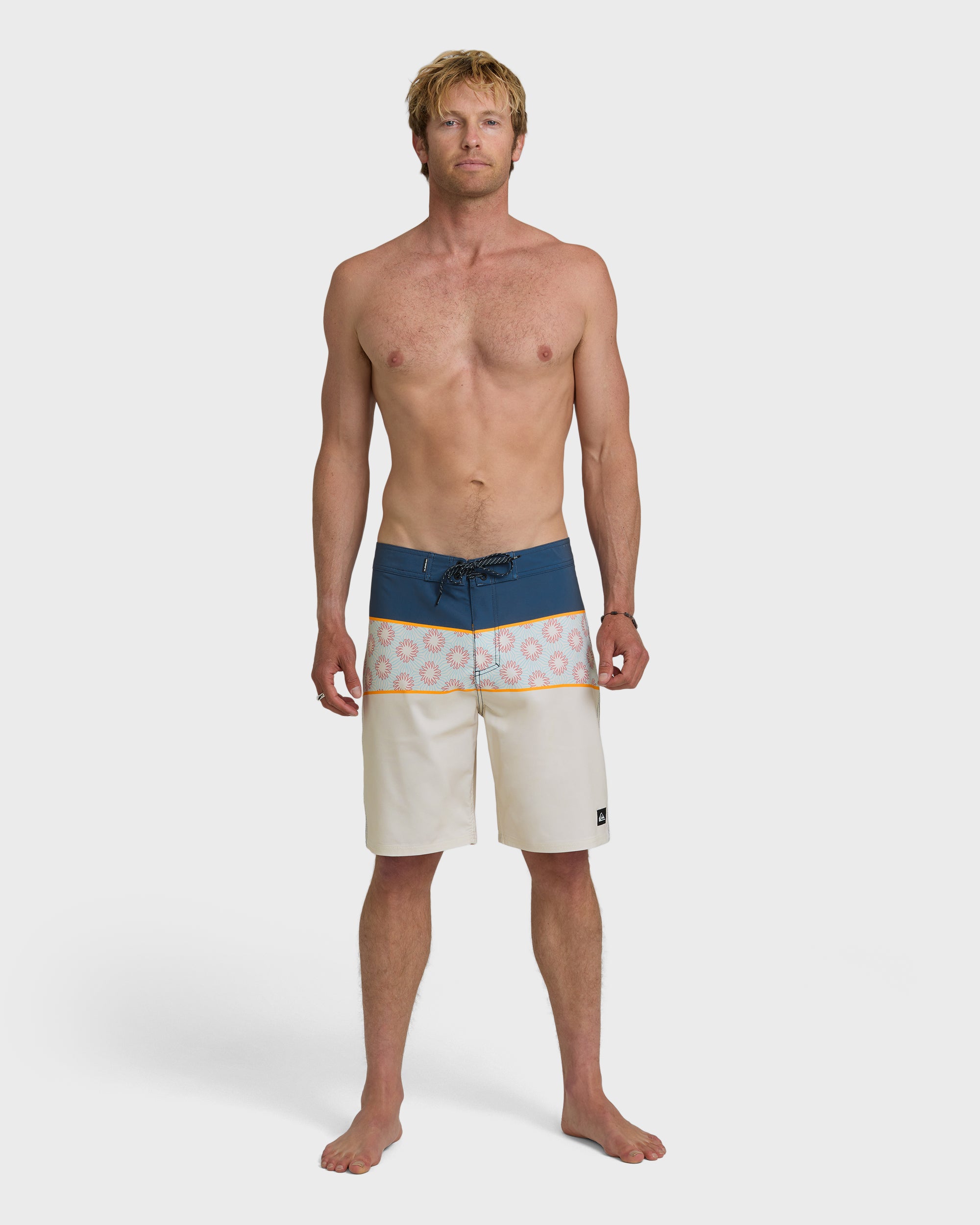 Surfsilk Panel 20 Boardshorts - Bone White - Image 3