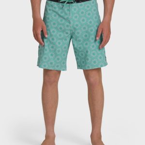 Ocean Mayhem 19 Boardshorts - Aqua