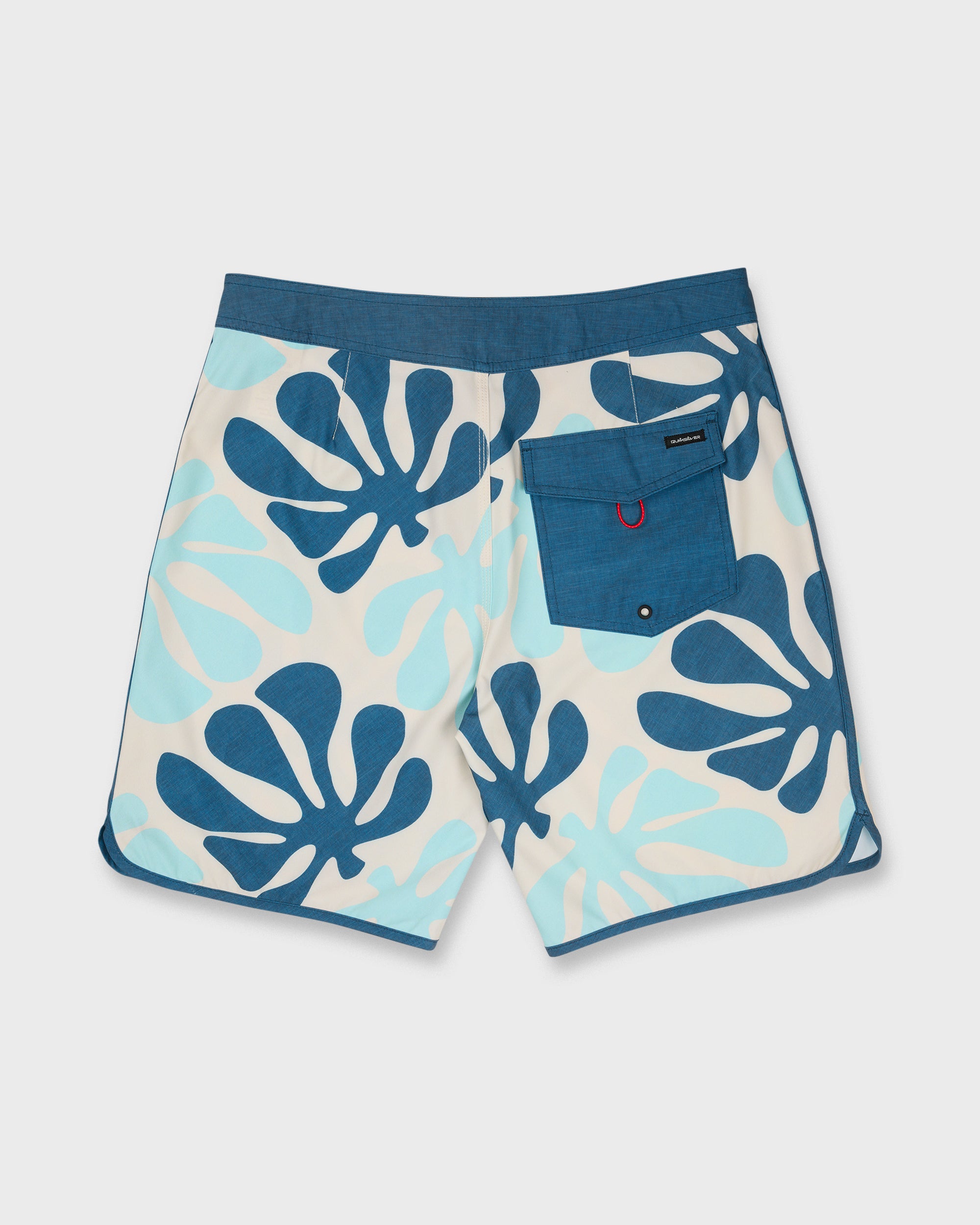 SurfSilk Sol Tiles Scallop 19 Boardshorts - Bone White - Image 7