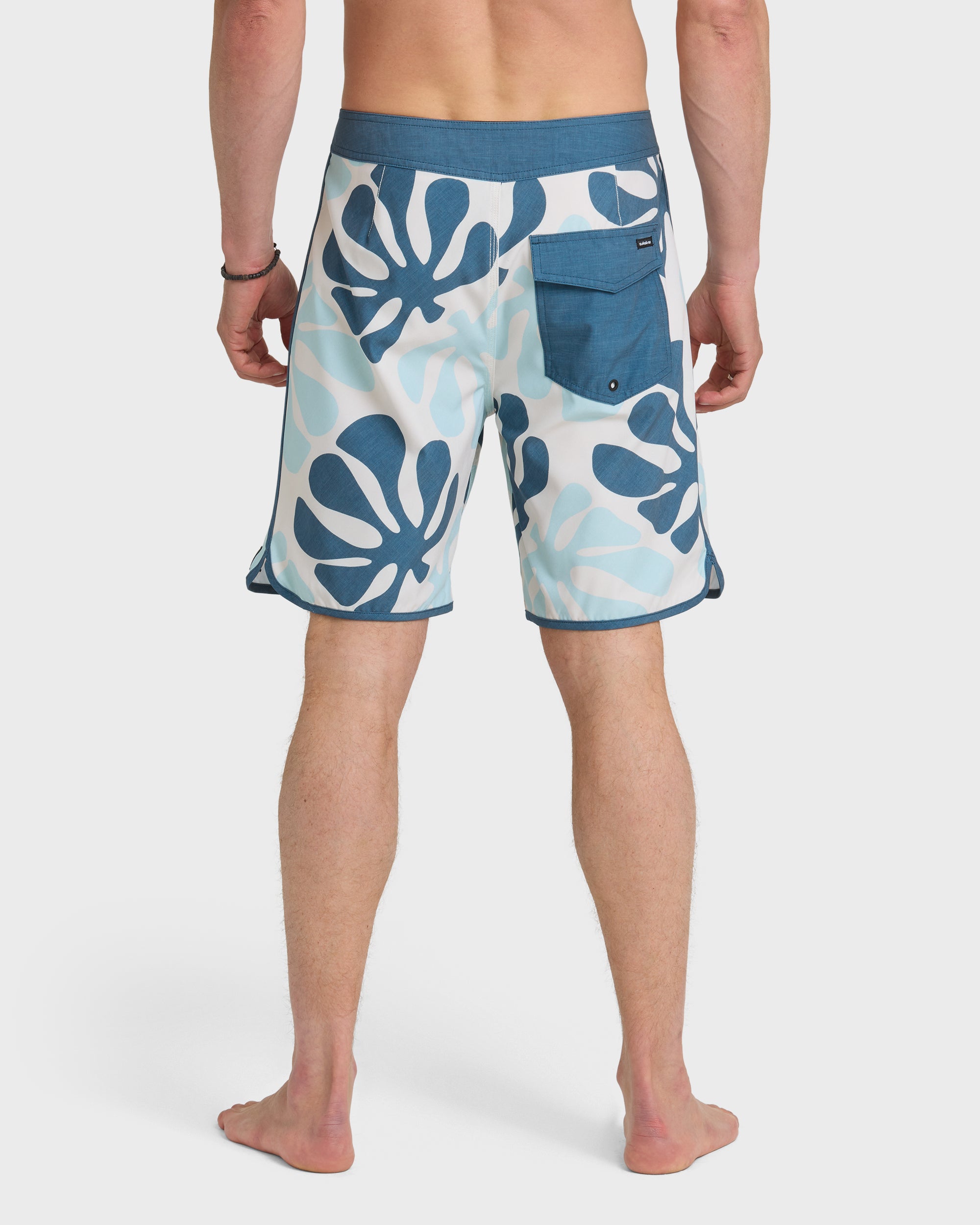 SurfSilk Sol Tiles Scallop 19 Boardshorts - Bone White - Image 2