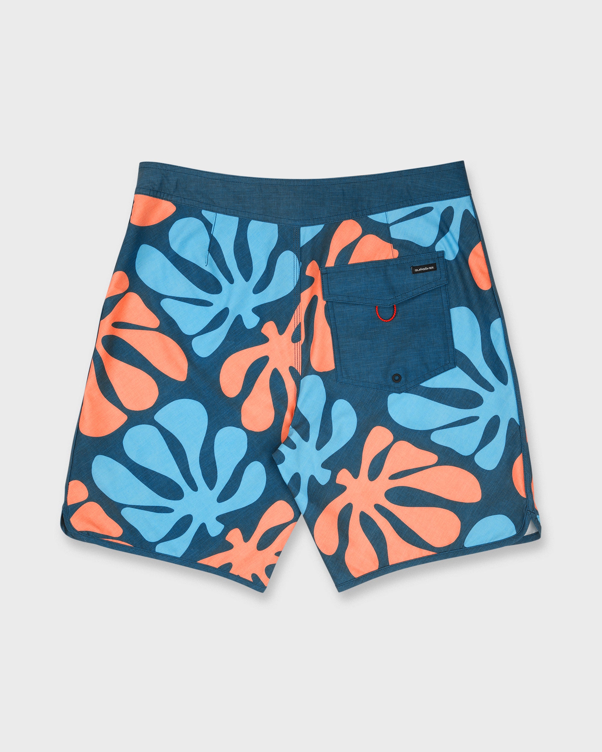 SurfSilk Sol Tiles Scallop 19 Boardshorts - Dark Denim - Image 7
