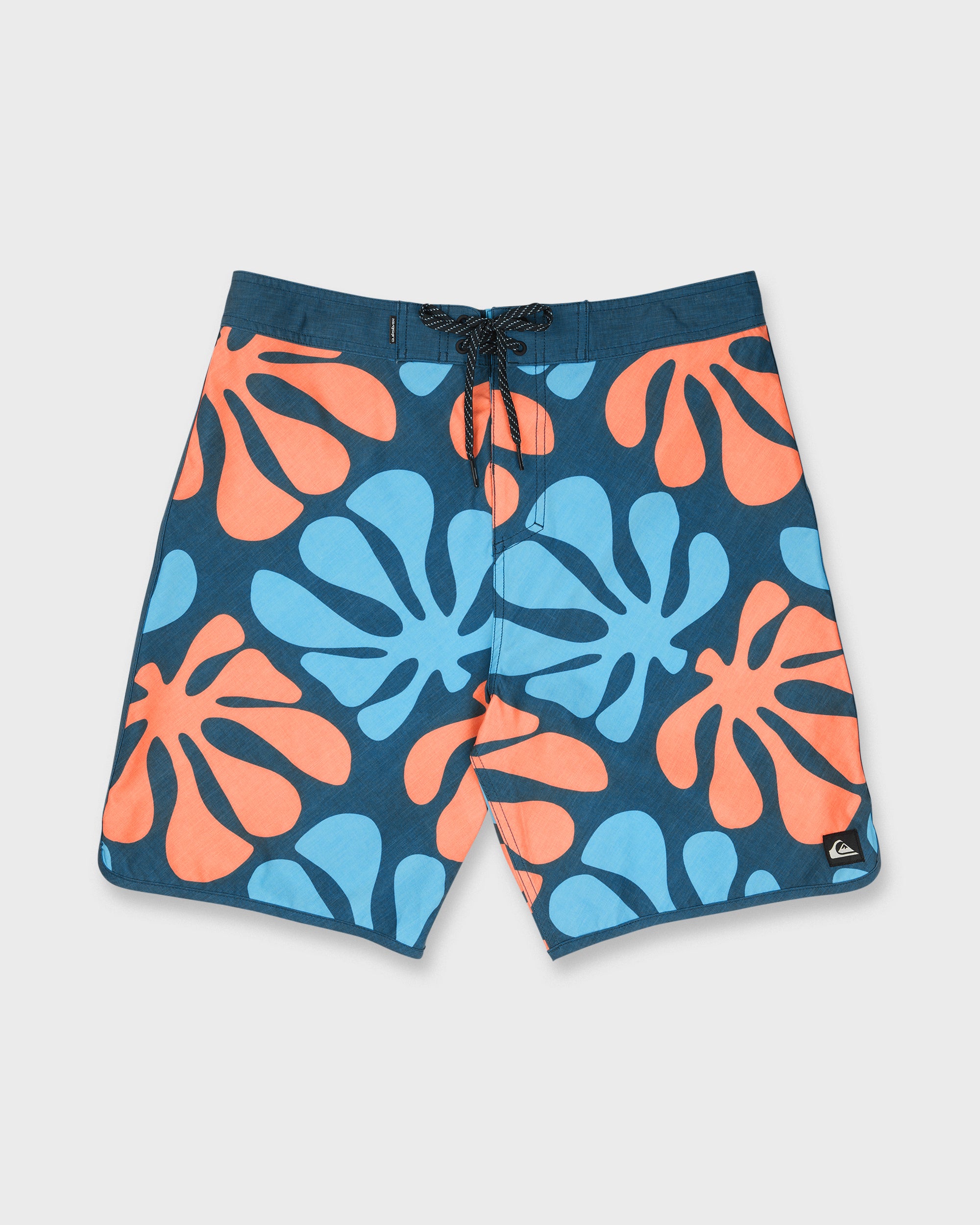 SurfSilk Sol Tiles Scallop 19 Boardshorts - Dark Denim - Image 6