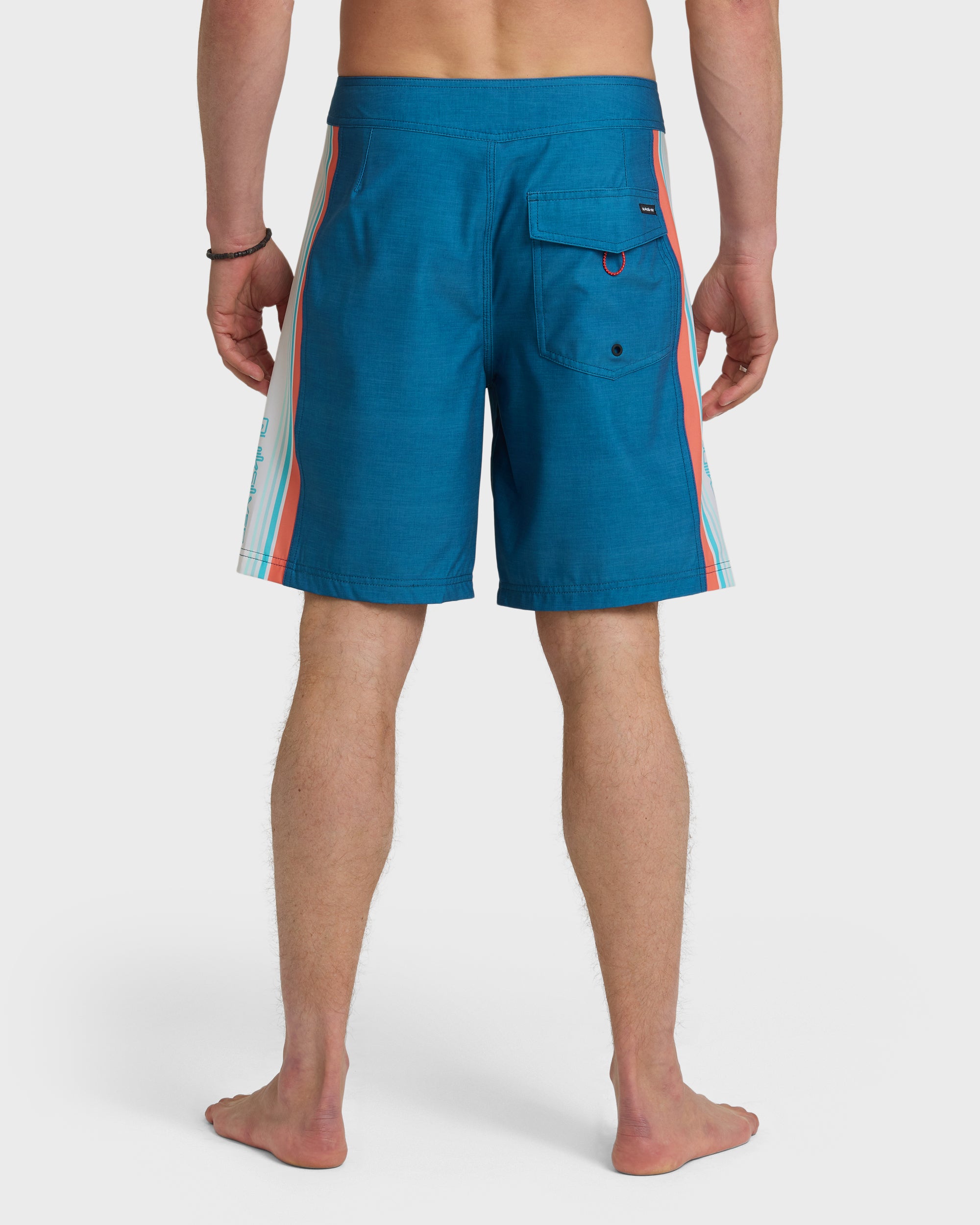 Fade Lines Panel 19 Boardshorts - Dark Denim - Image 2