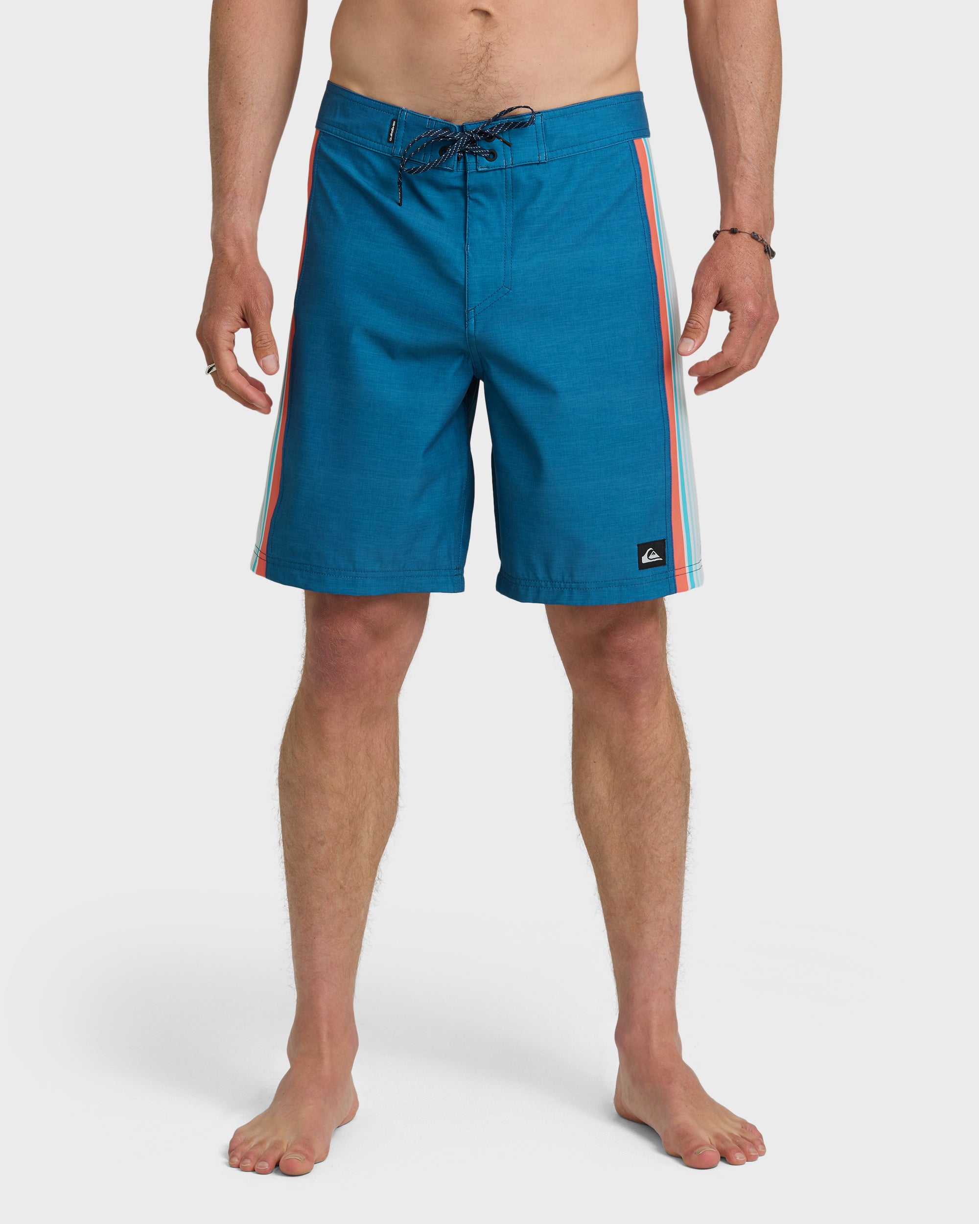 Fade Lines Panel 19 Boardshorts - Dark Denim