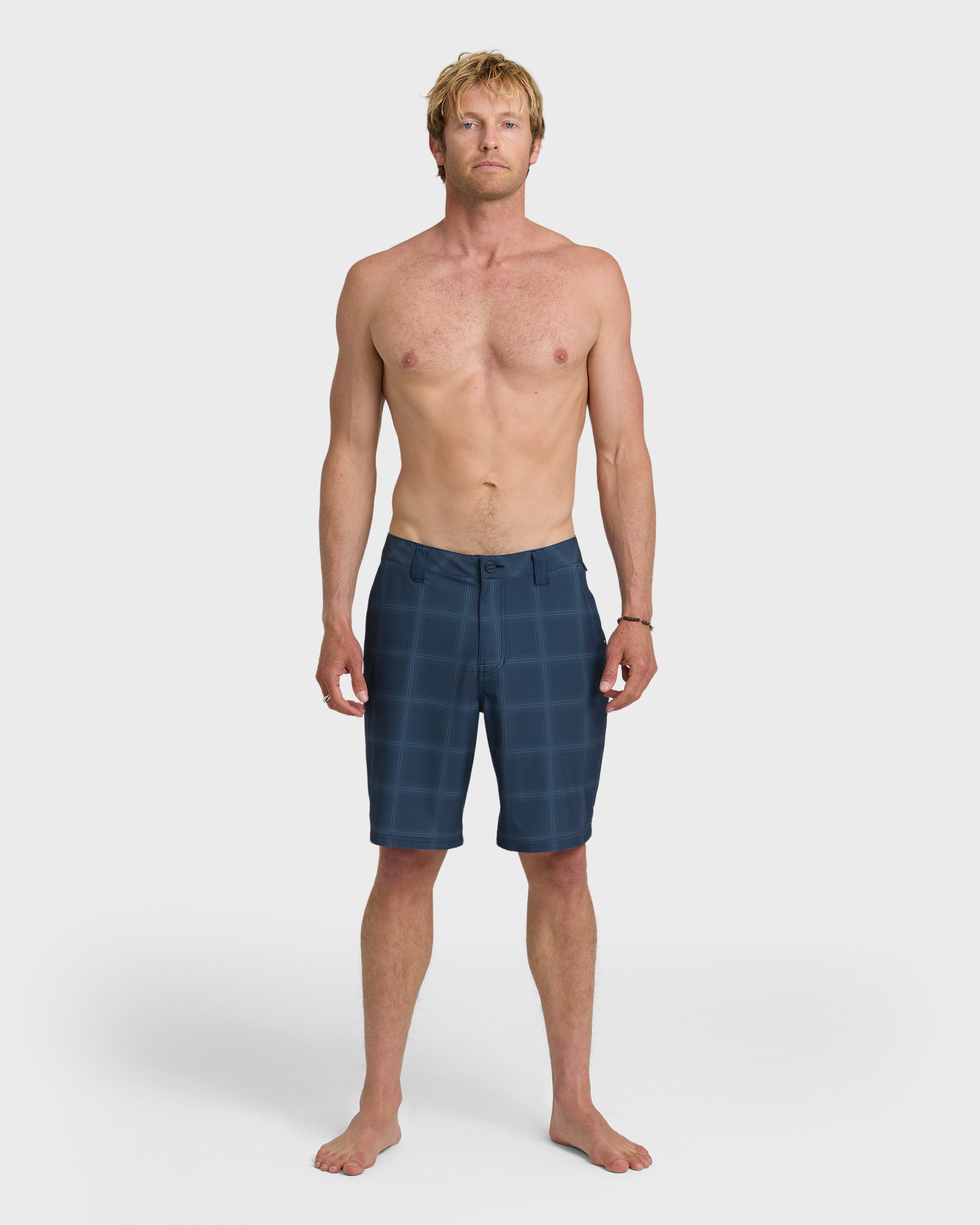 Union Print Amphibian 20 Hybrid Shorts - Dark Denim - Image 3