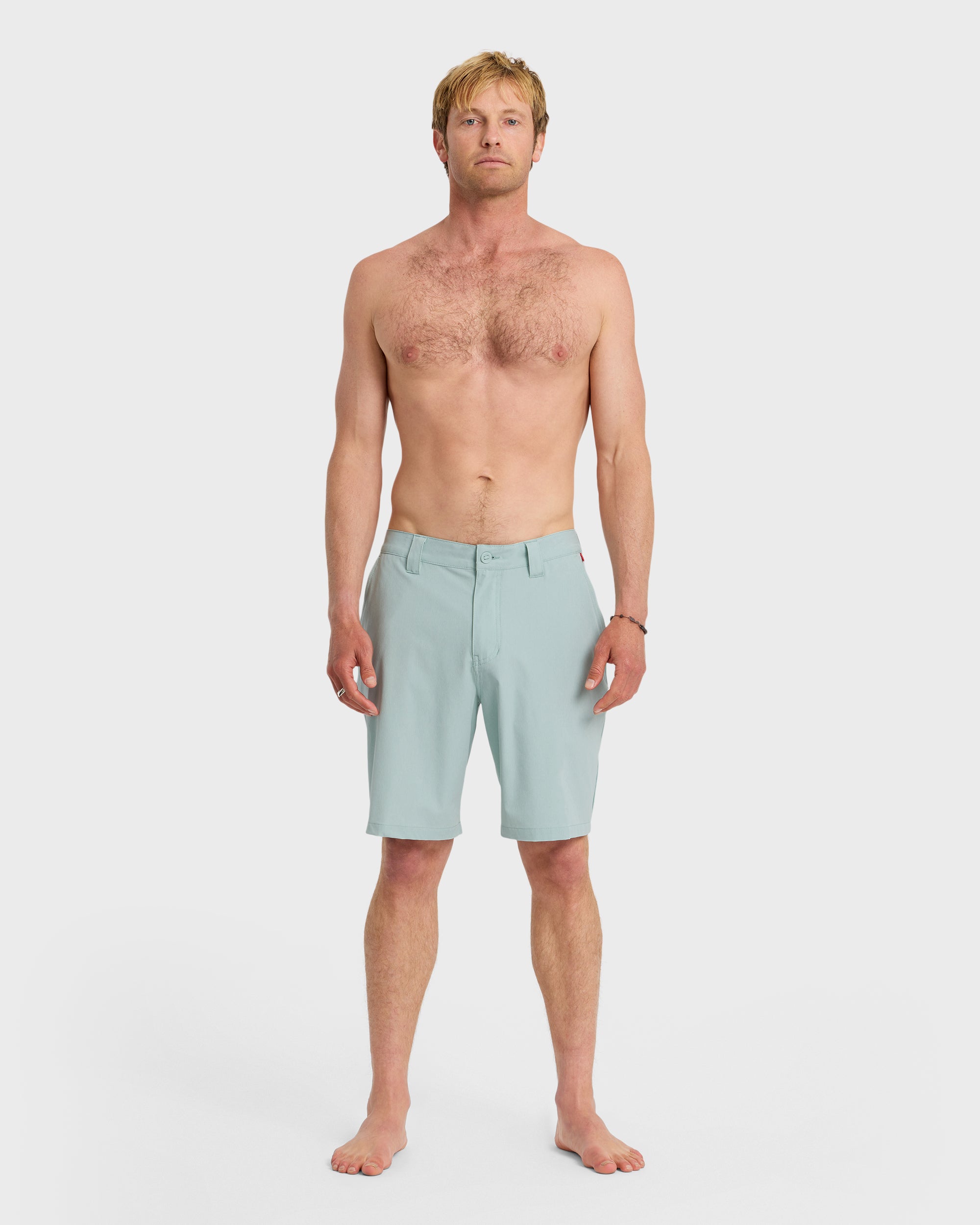 Union Heather Amphibian 20 Hybrid Shorts - Blue Haze - Image 3