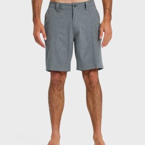 Union Heather Amphibian 20 Hybrid Shorts - Black