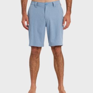 Union Heather Amphibian 20 Hybrid Shorts - Riviera