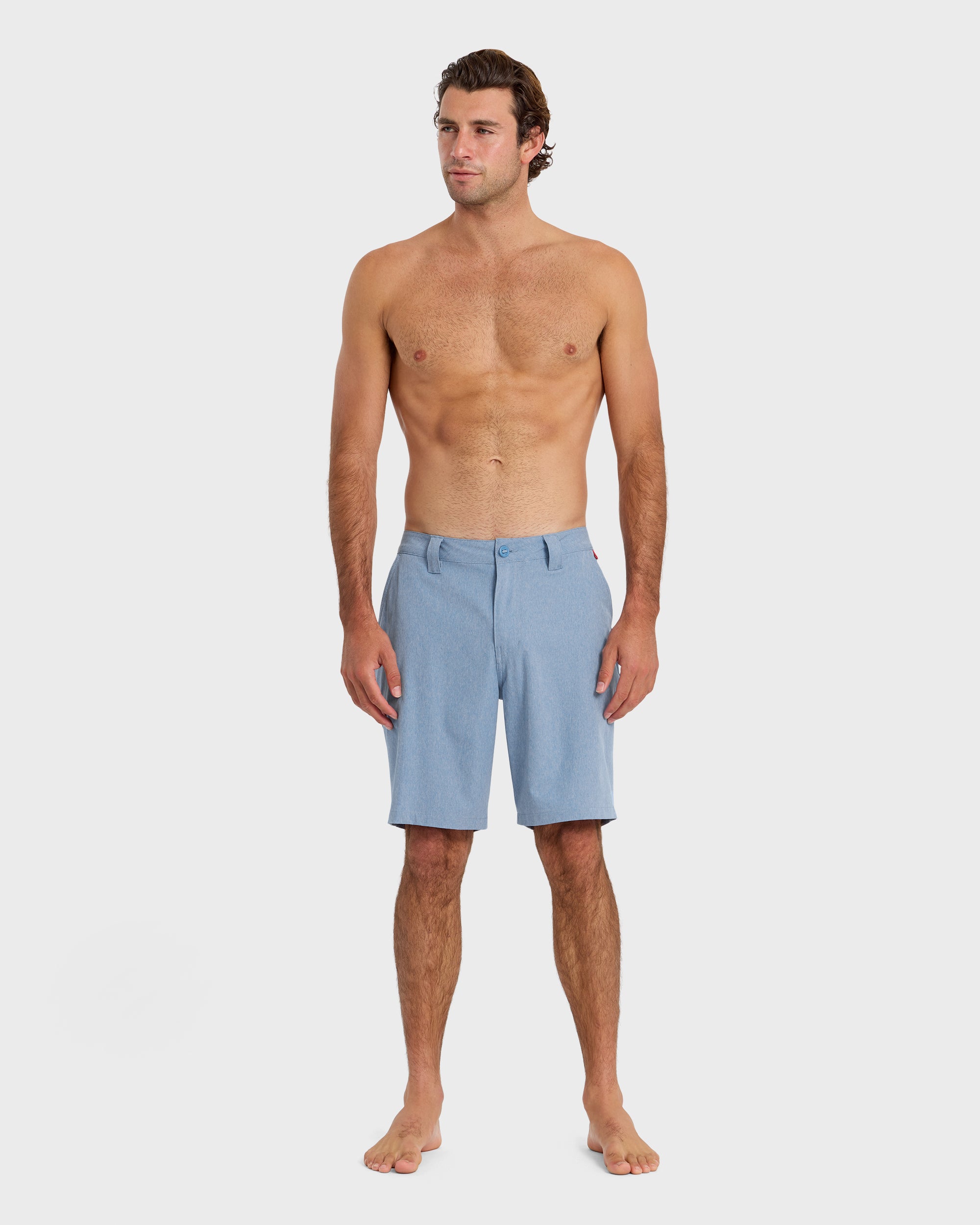 Union Heather Amphibian 20 Hybrid Shorts - Riviera - Image 3