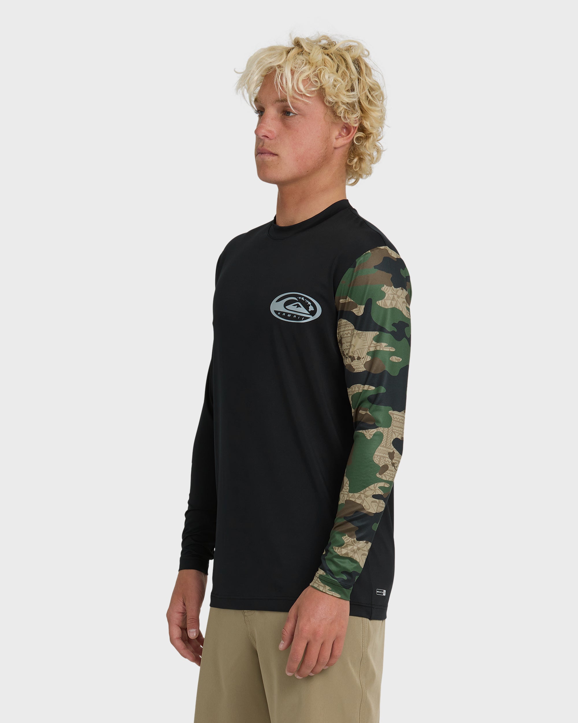 HI Everyday UPF 50 Long Sleeve Surf Shirt - Camo - Image 4