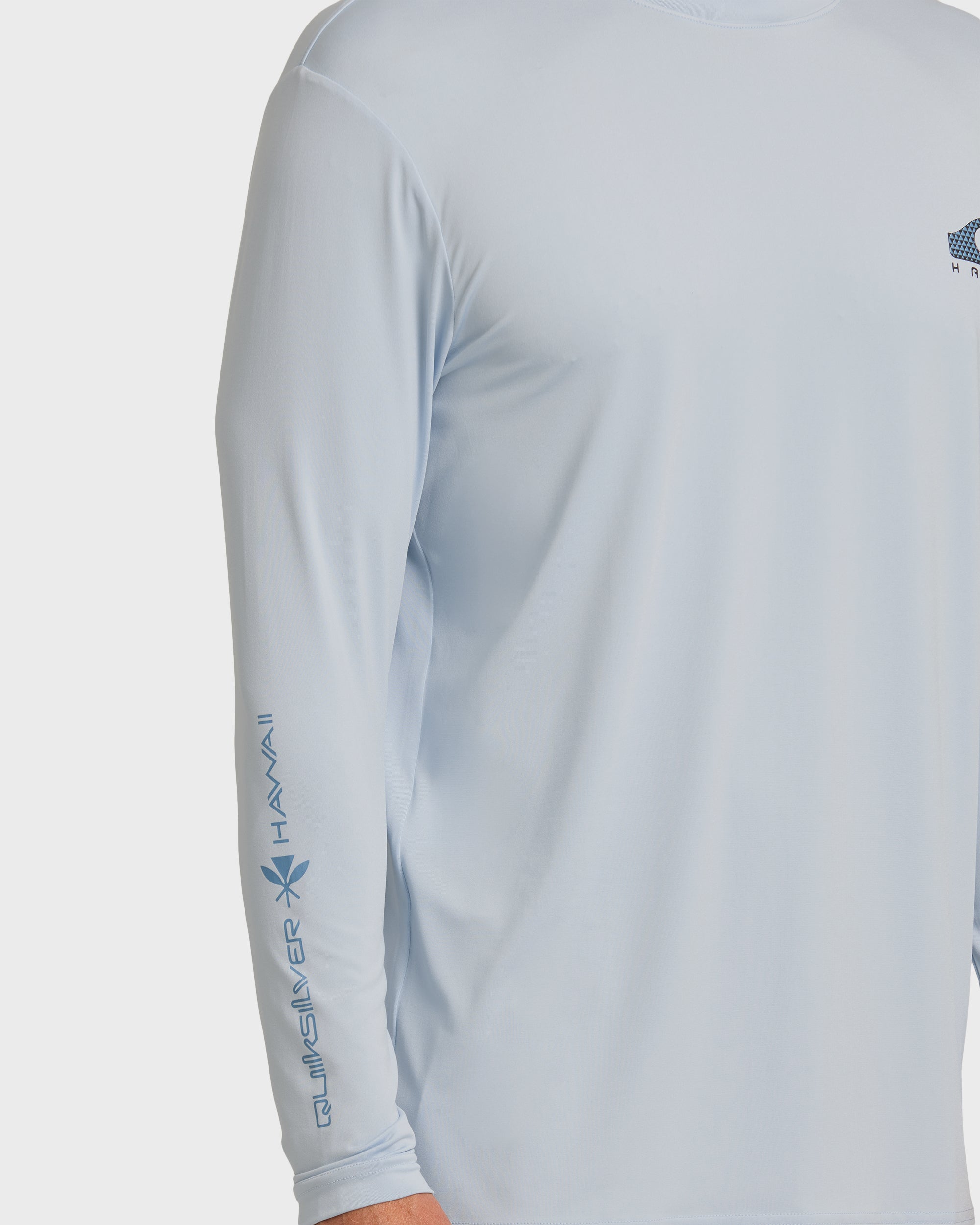 HI Everyday UPF 50 Long Sleeve Surf Shirt - Skyway - Image 5