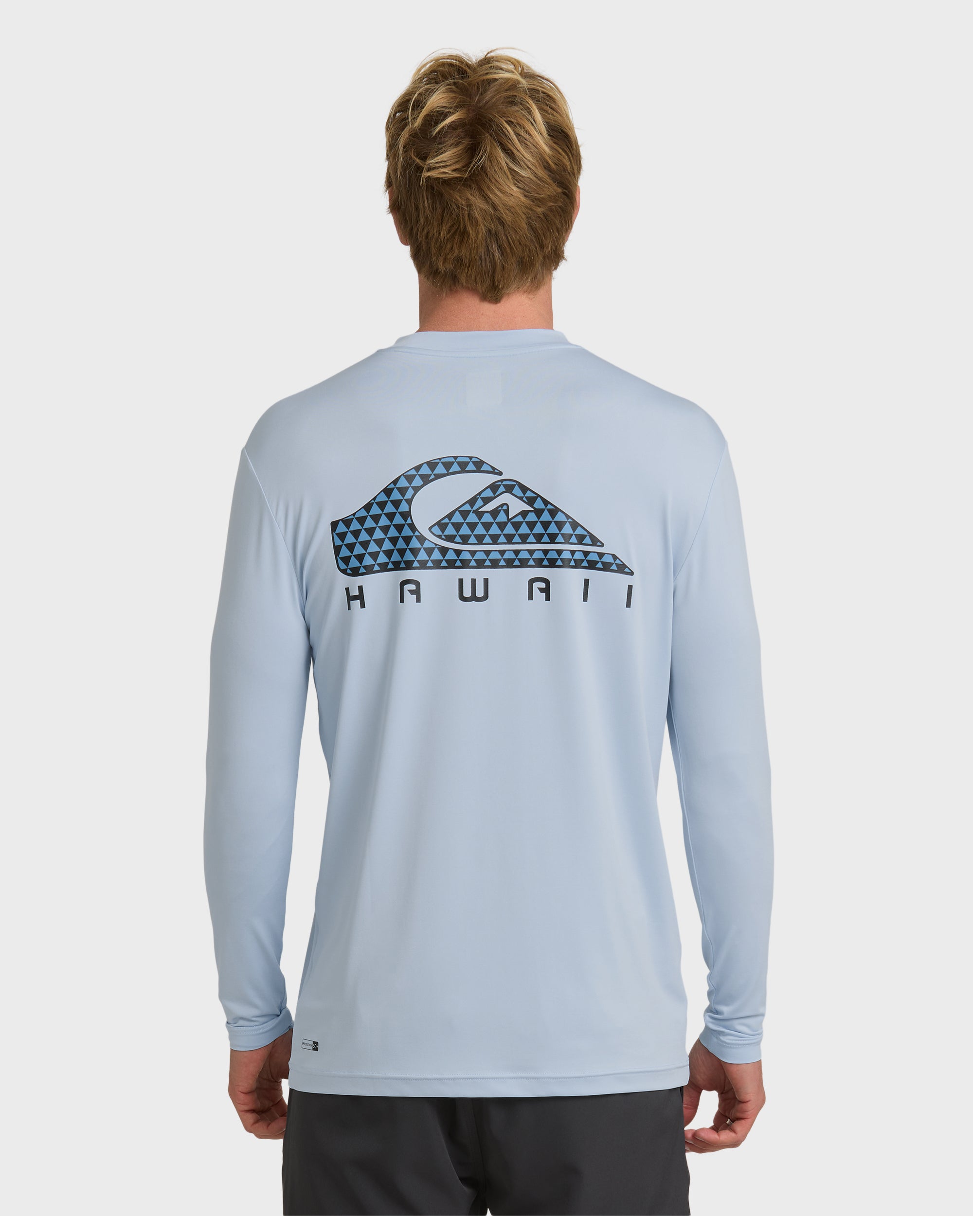HI Everyday UPF 50 Long Sleeve Surf Shirt - Skyway - Image 2