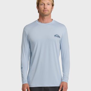 HI Everyday UPF 50 Long Sleeve Surf Shirt - Skyway