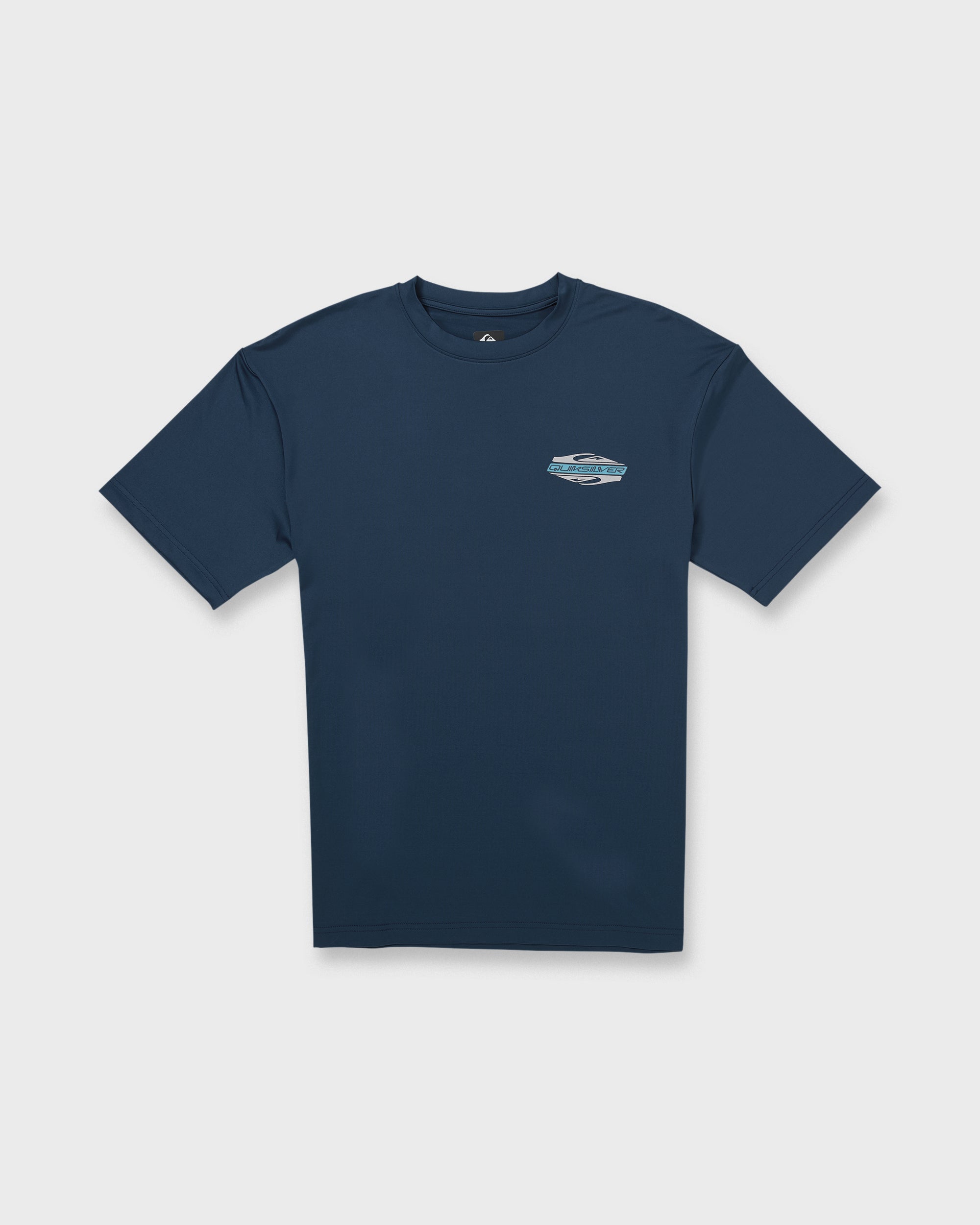 Everyday Graphic UPF 50 Hooded Short Sleeve Surf Shirt - Dark Denim - Image 6