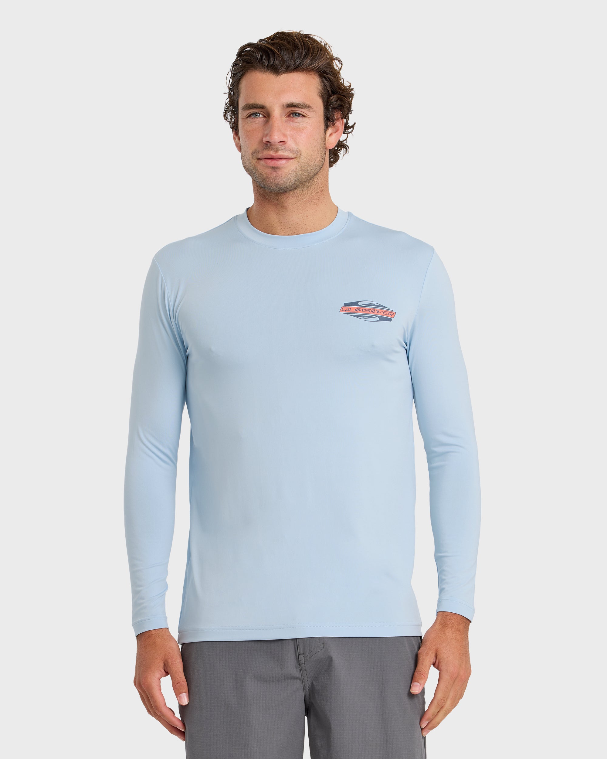 Everyday Graphic UPF 50 Long Sleeve Surf Shirt - Skyway
